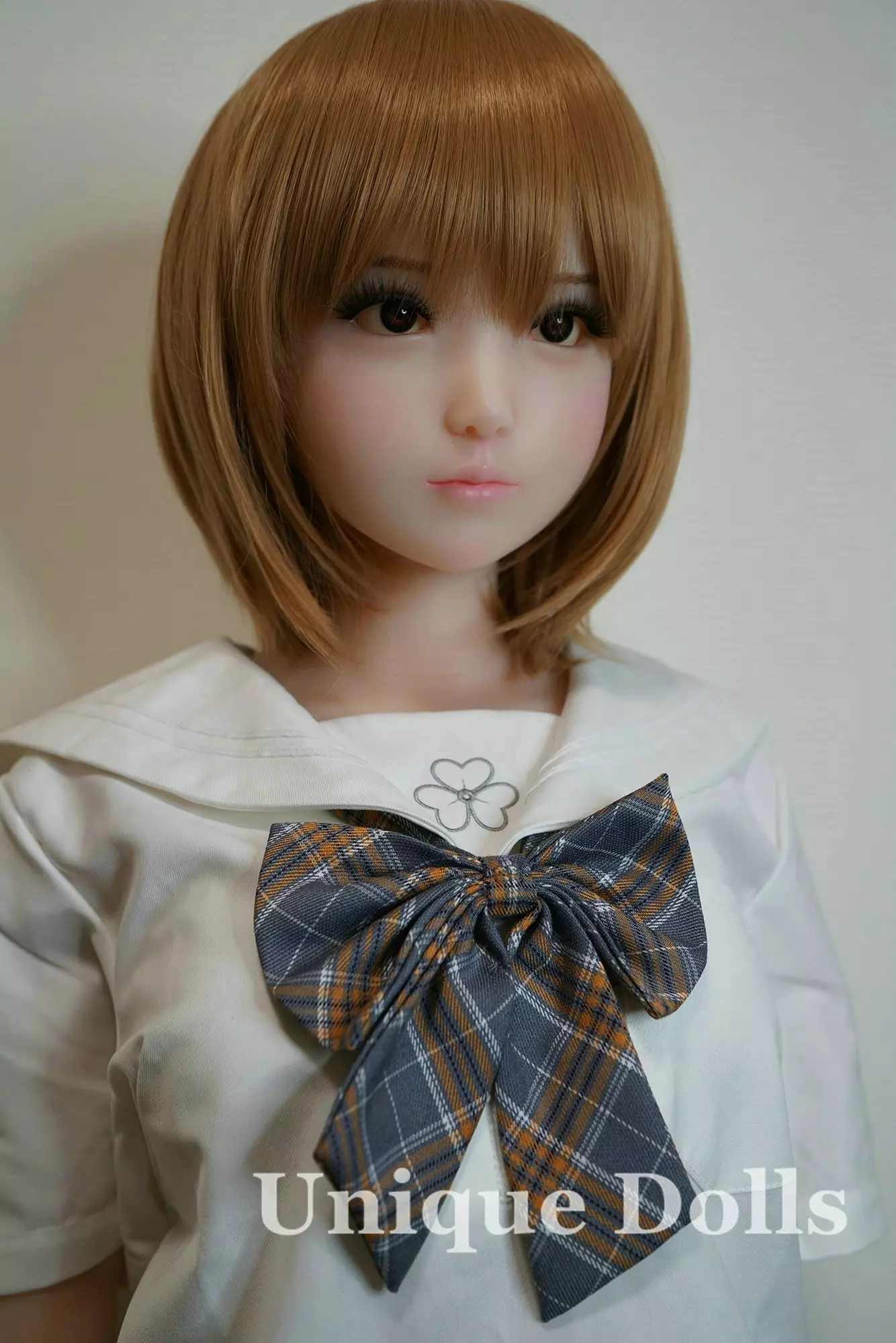 Piper Full Silicone Doll-130cm Aika in brown wig