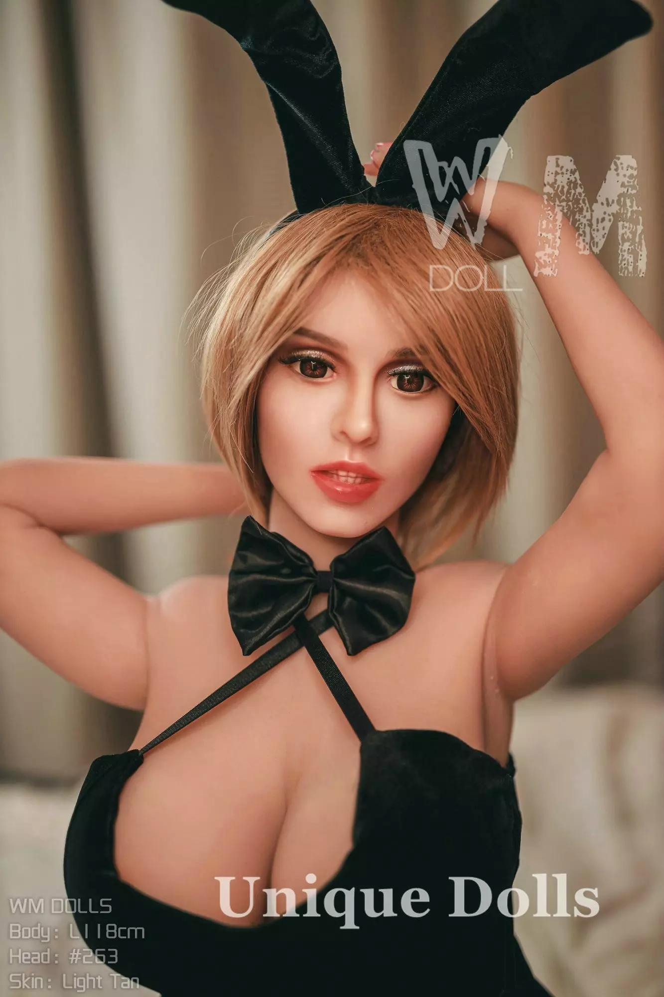 WM Doll 118cm realistic TPE sex doll Bonnie