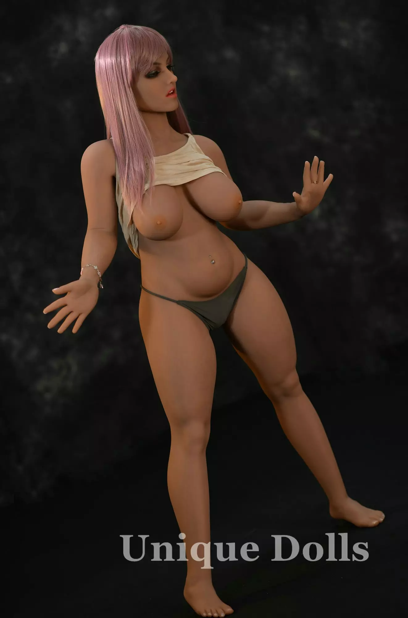 6YE DOLL 138cm chubby girl with 206# TPE sex doll
