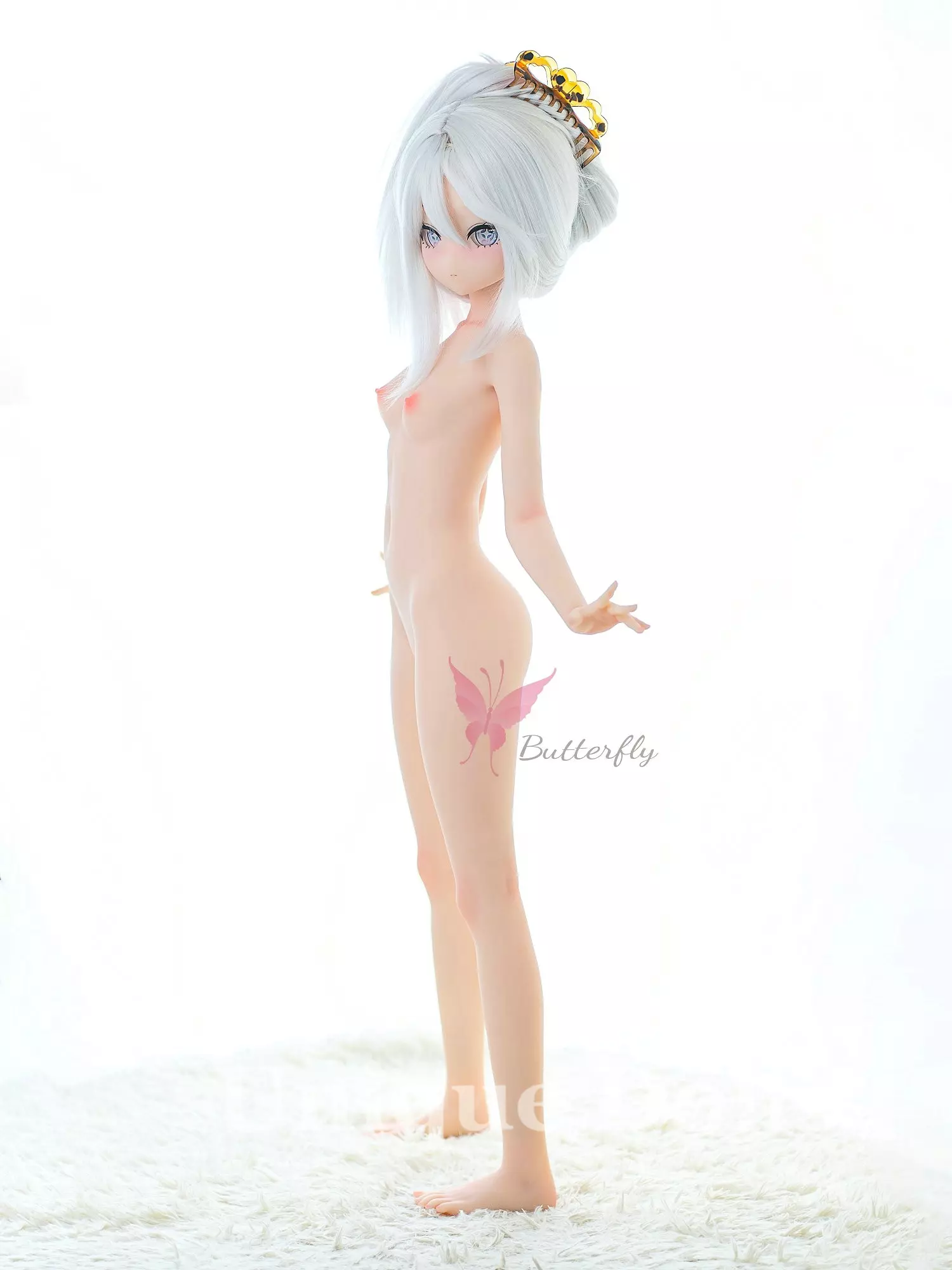 Butterfly Doll 125cm Anime TPE sex doll with head#131 Evil