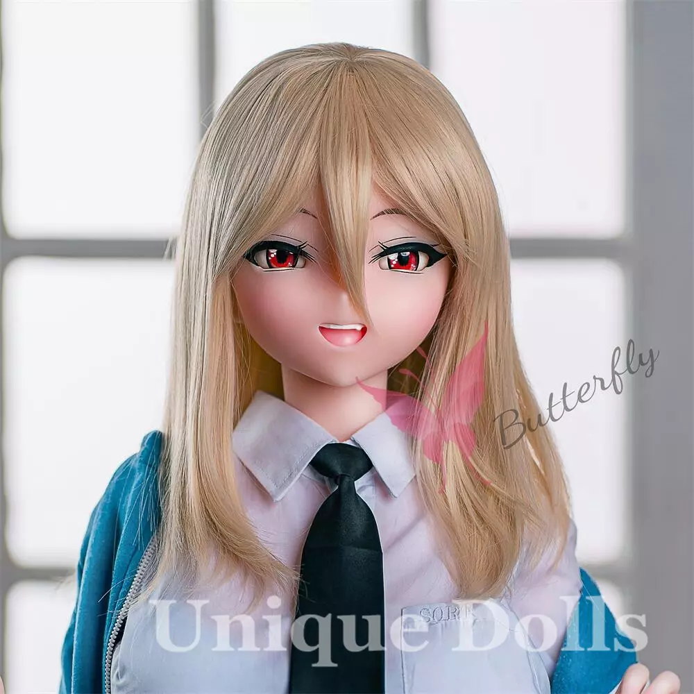Butterfly Doll 135cm Japanese Anime sex doll with head#Celine