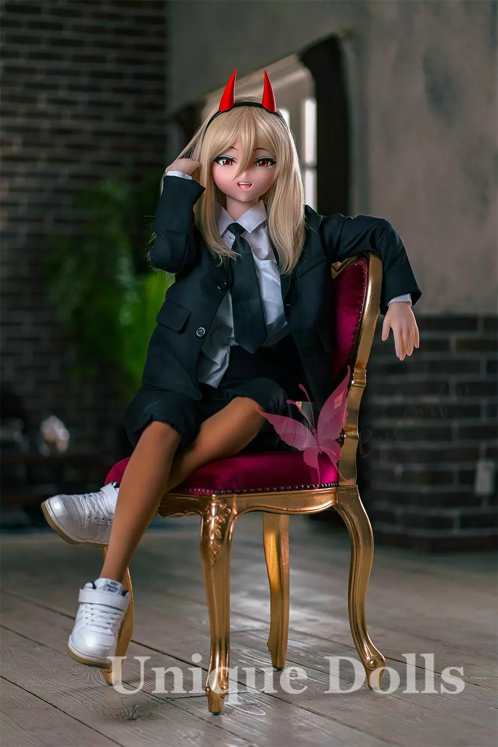 Butterfly Doll 135cm Japanese Anime sex doll with head#Celine