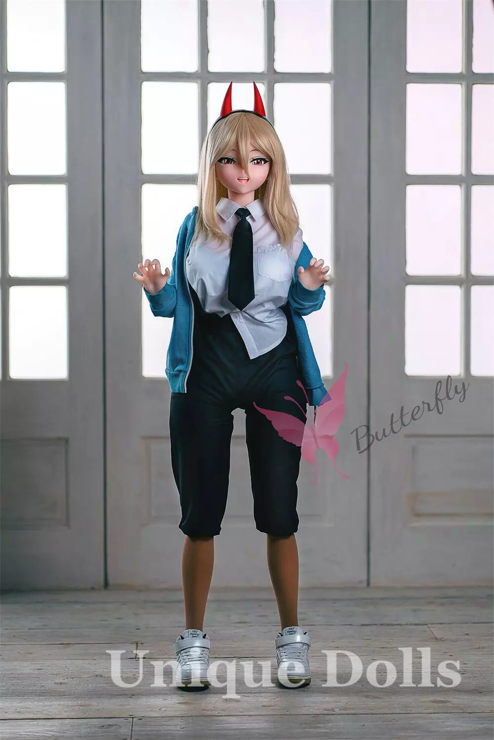 Butterfly Doll 135cm Japanese Anime sex doll with head#Celine