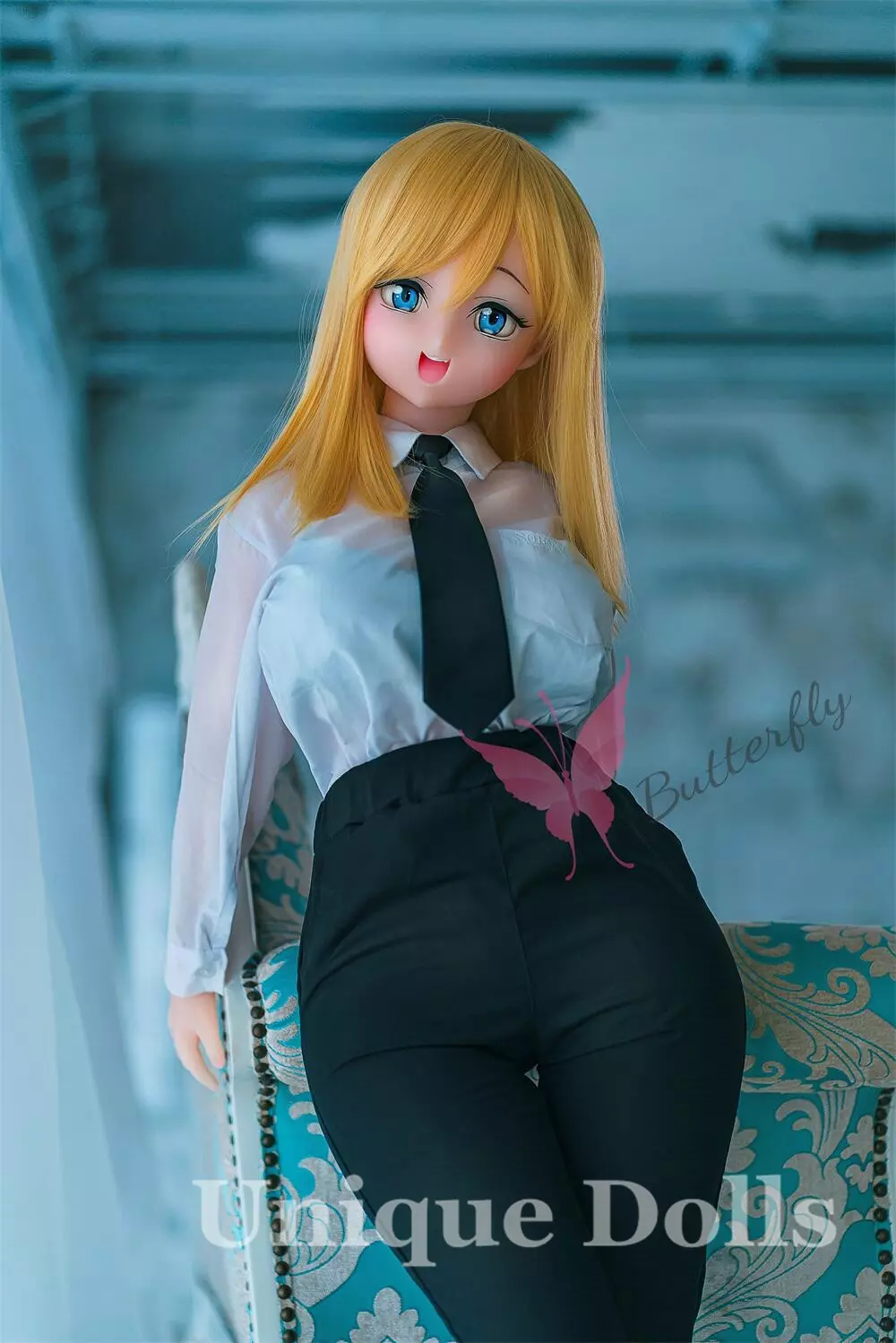 Butterfly Doll 135cm Anime TPE sex doll with head#Cheryl