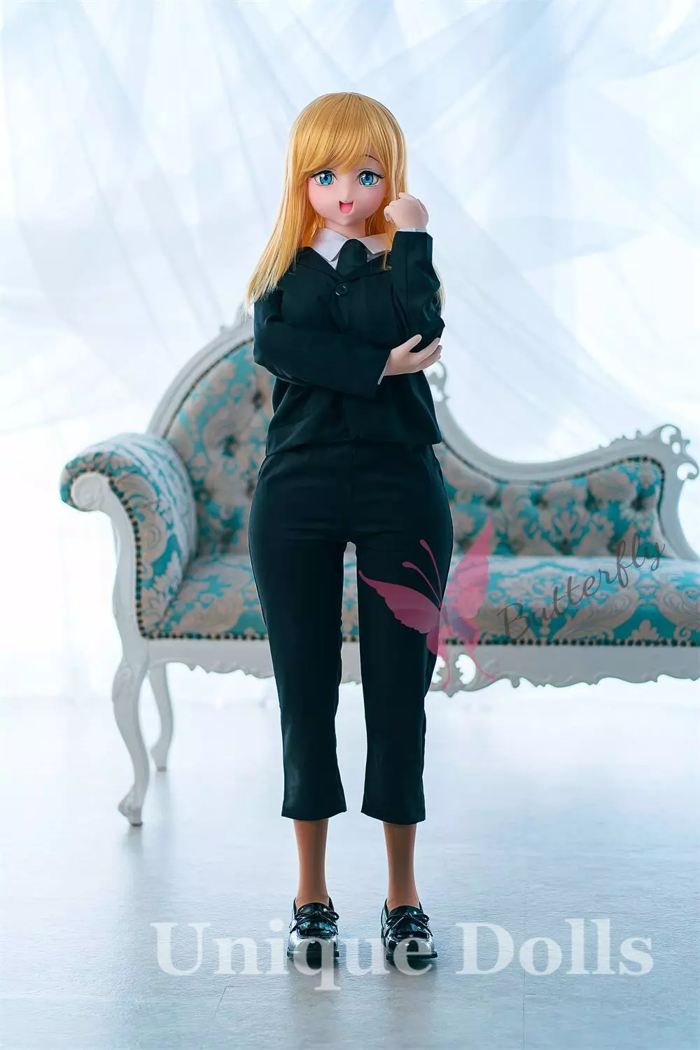 Butterfly Doll 135cm Anime TPE sex doll with head#Cheryl