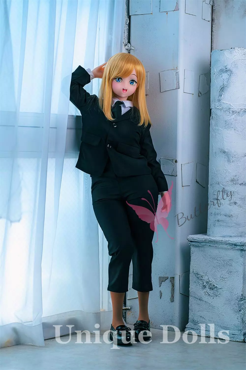 Butterfly Doll 135cm Anime TPE sex doll with head#Cheryl