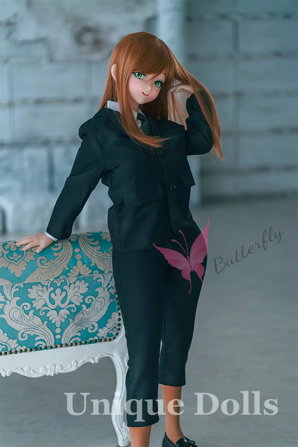 Butterfly Doll 135cm Japanese Anime sex doll with head#Fanny
