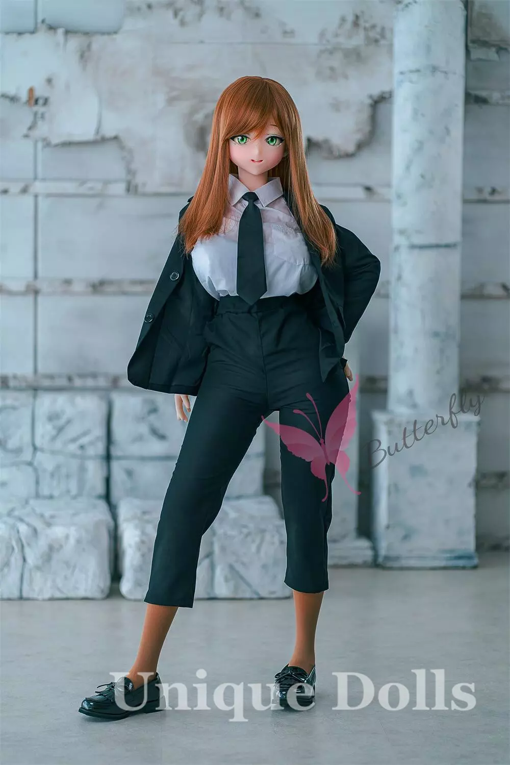 Butterfly Doll 135cm Japanese Anime sex doll with head#Fanny