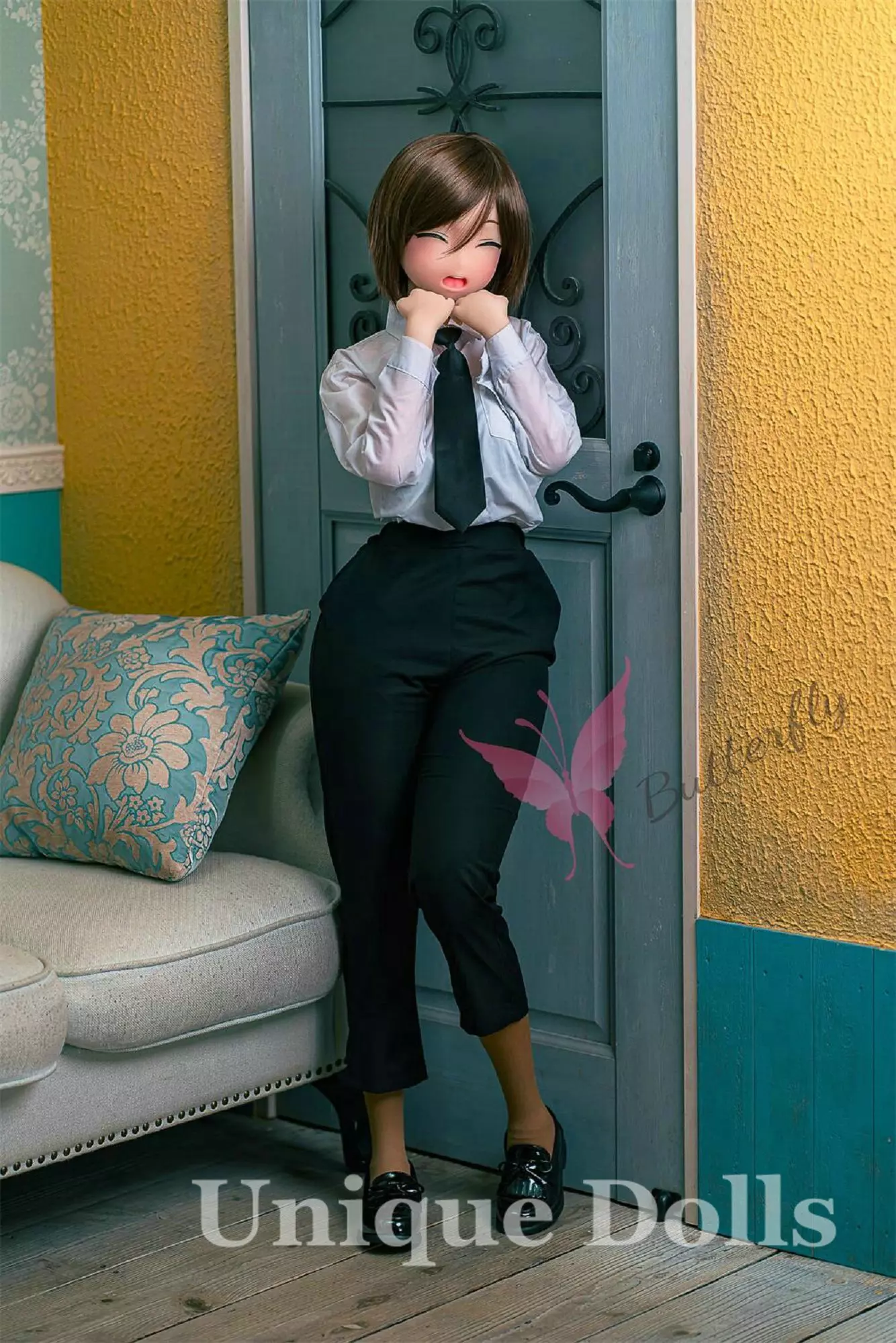 Butterfly Doll 135cm Japanese Anime sex doll with head#Joanna