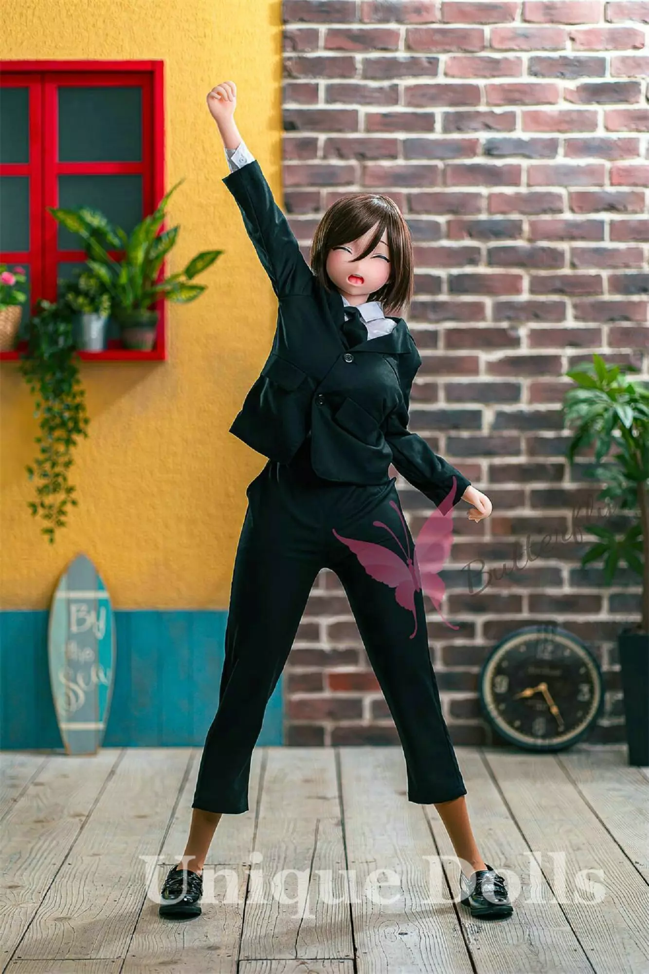 Butterfly Doll 135cm Japanese Anime sex doll with head#Joanna