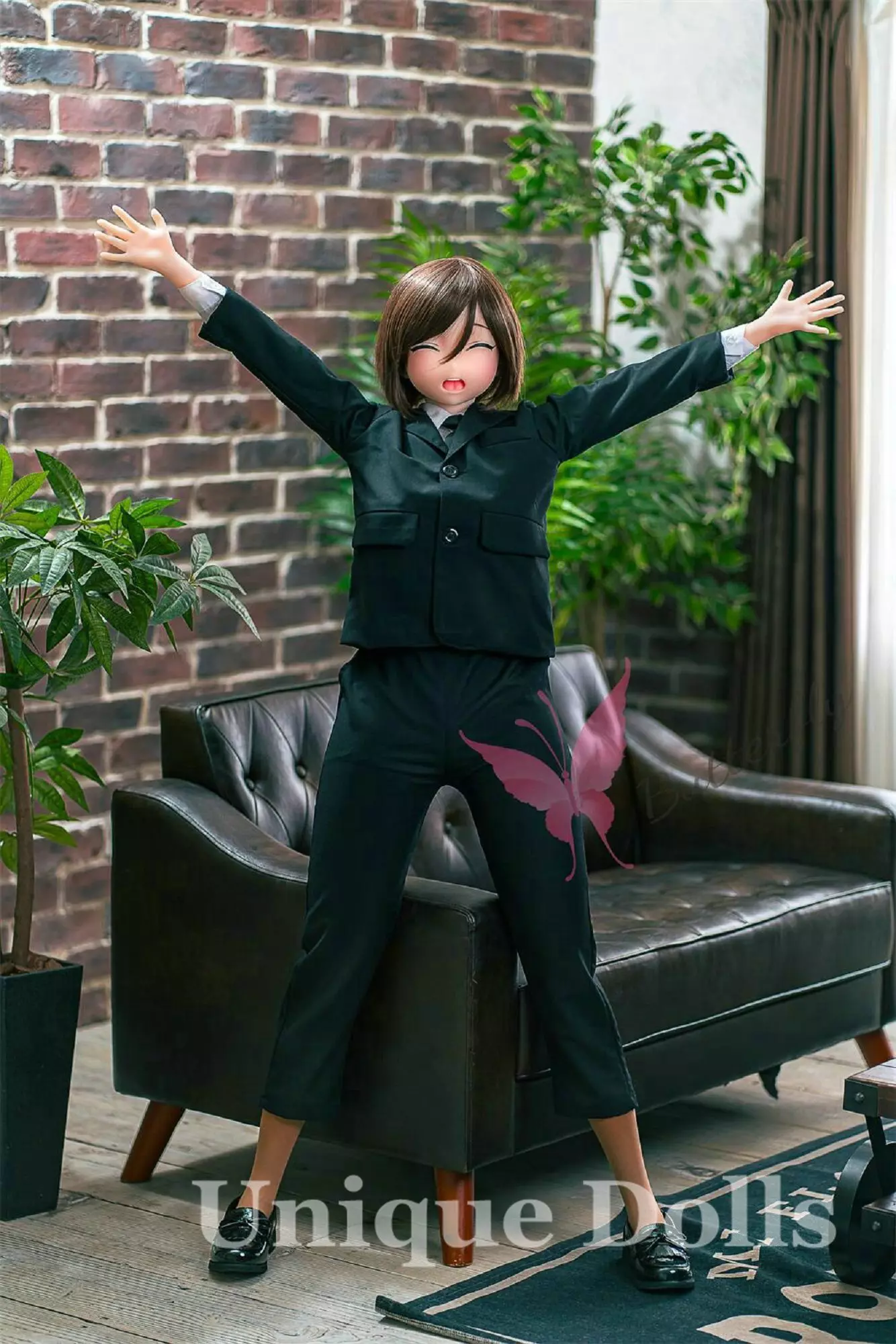 Butterfly Doll 135cm Japanese Anime sex doll with head#Joanna