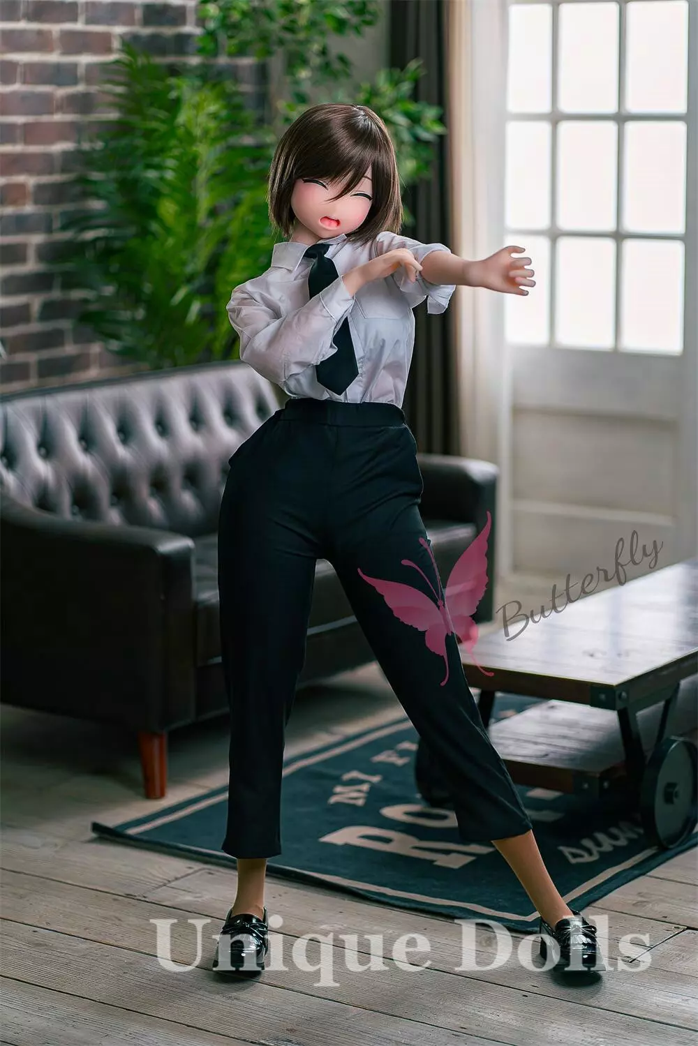 Butterfly Doll 135cm Japanese Anime sex doll with head#Joanna