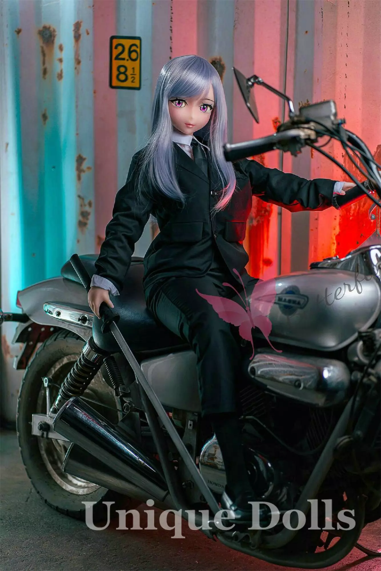 Butterfly Doll 140cm Lovely Anime sex doll with head#Lia