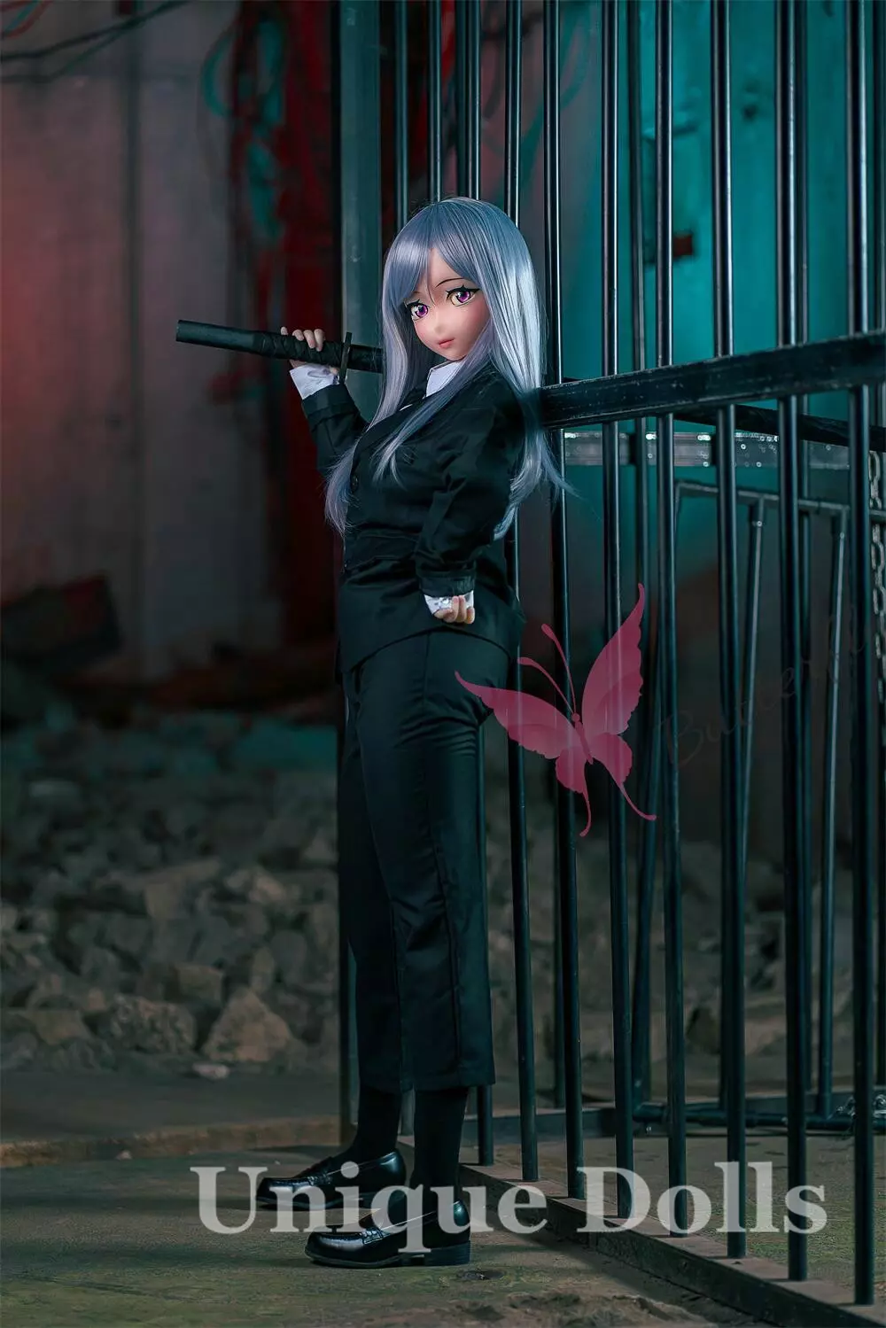 Butterfly Doll 140cm Lovely Anime sex doll with head#Lia