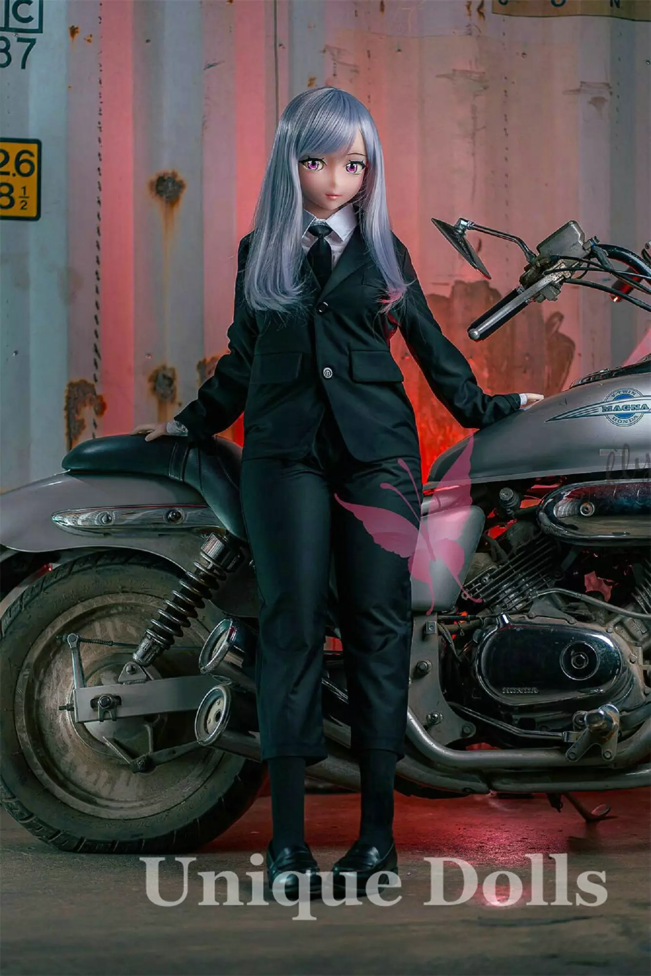 Butterfly Doll 140cm Lovely Anime sex doll with head#Lia