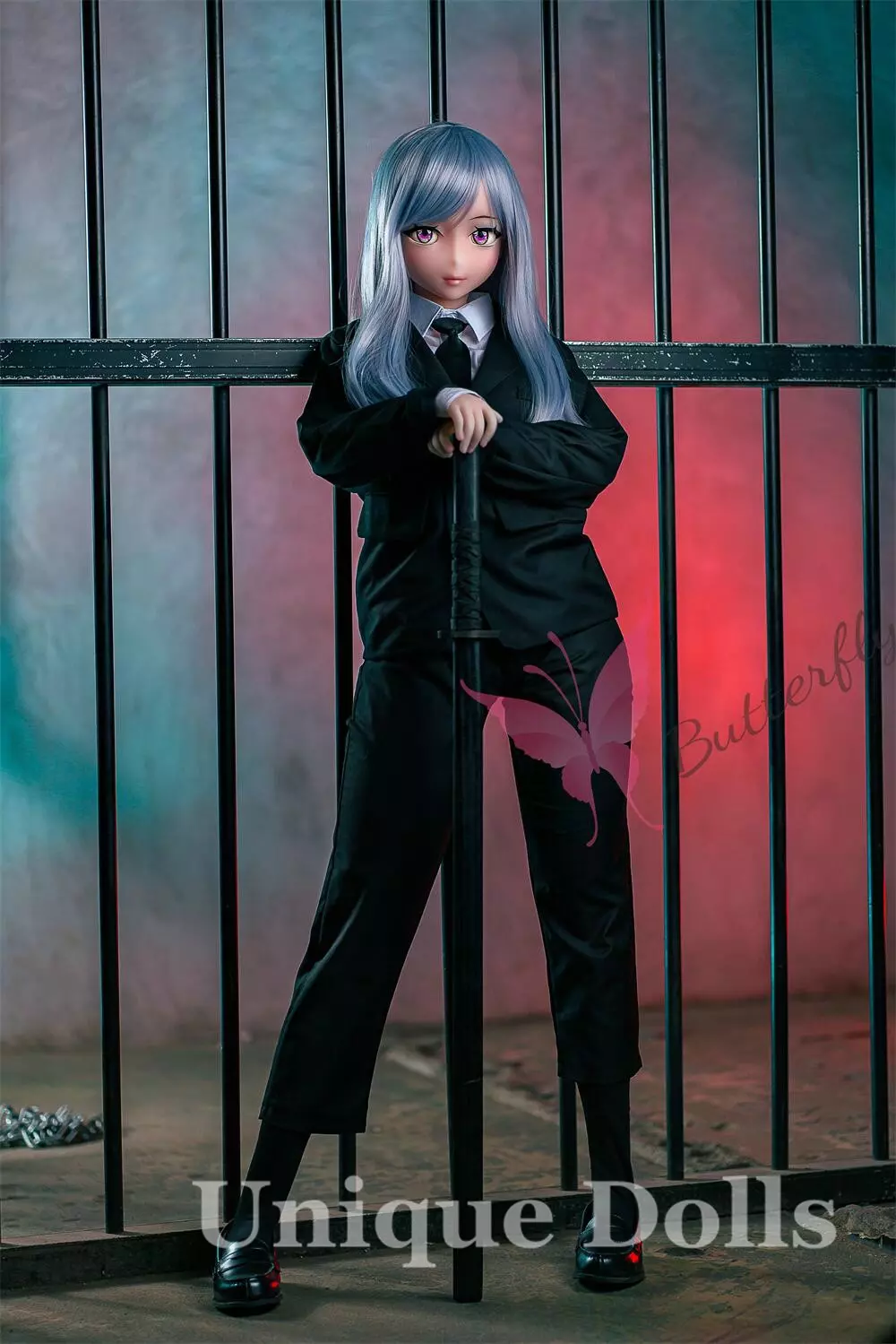 Butterfly Doll 140cm Lovely Anime sex doll with head#Lia