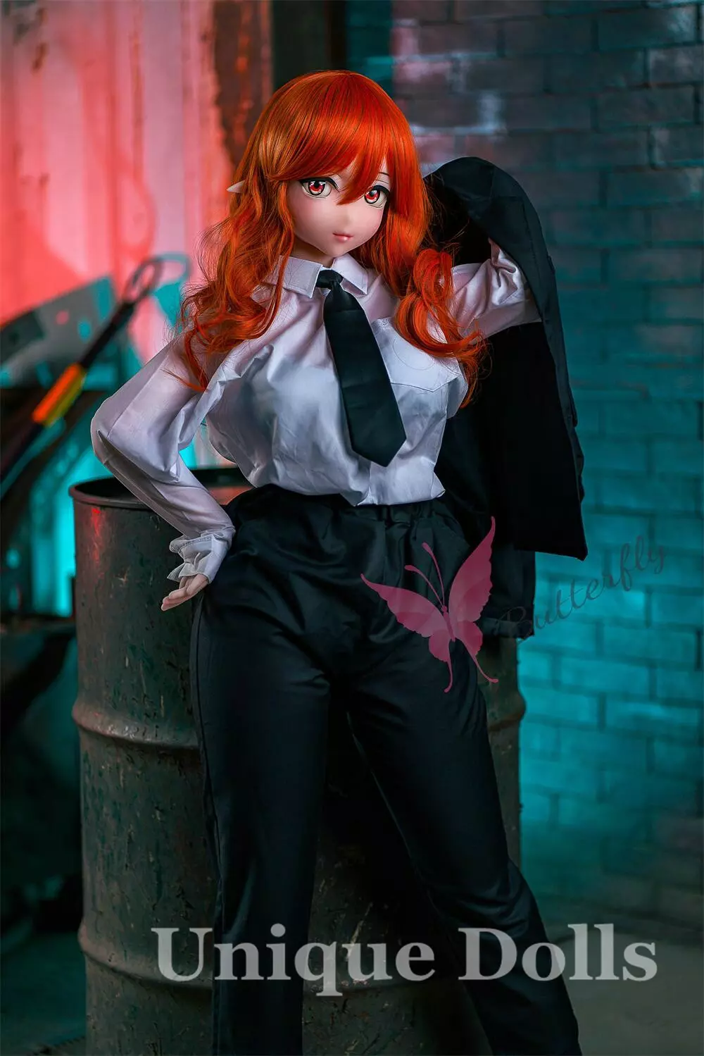 Butterfly Doll 140cm big boobs anime sex doll head#Yuria
