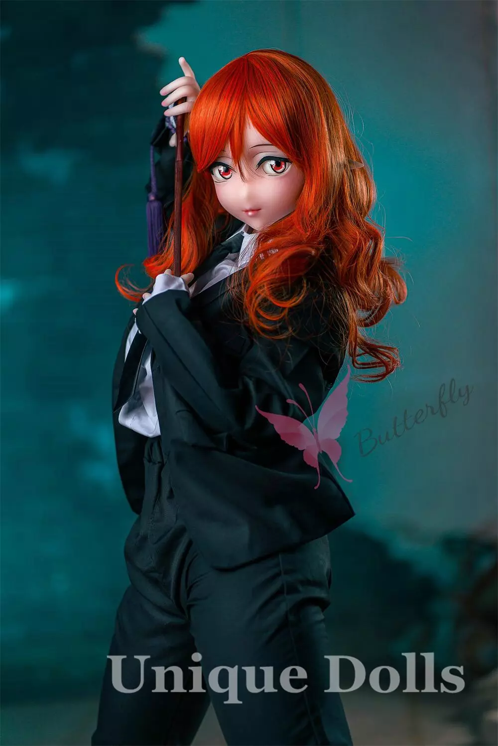 Butterfly Doll 140cm big boobs anime sex doll head#Yuria