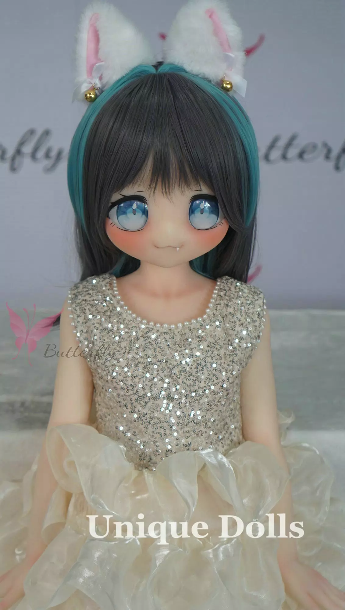 115cm Lovely Anime TPE sex doll with flat chests