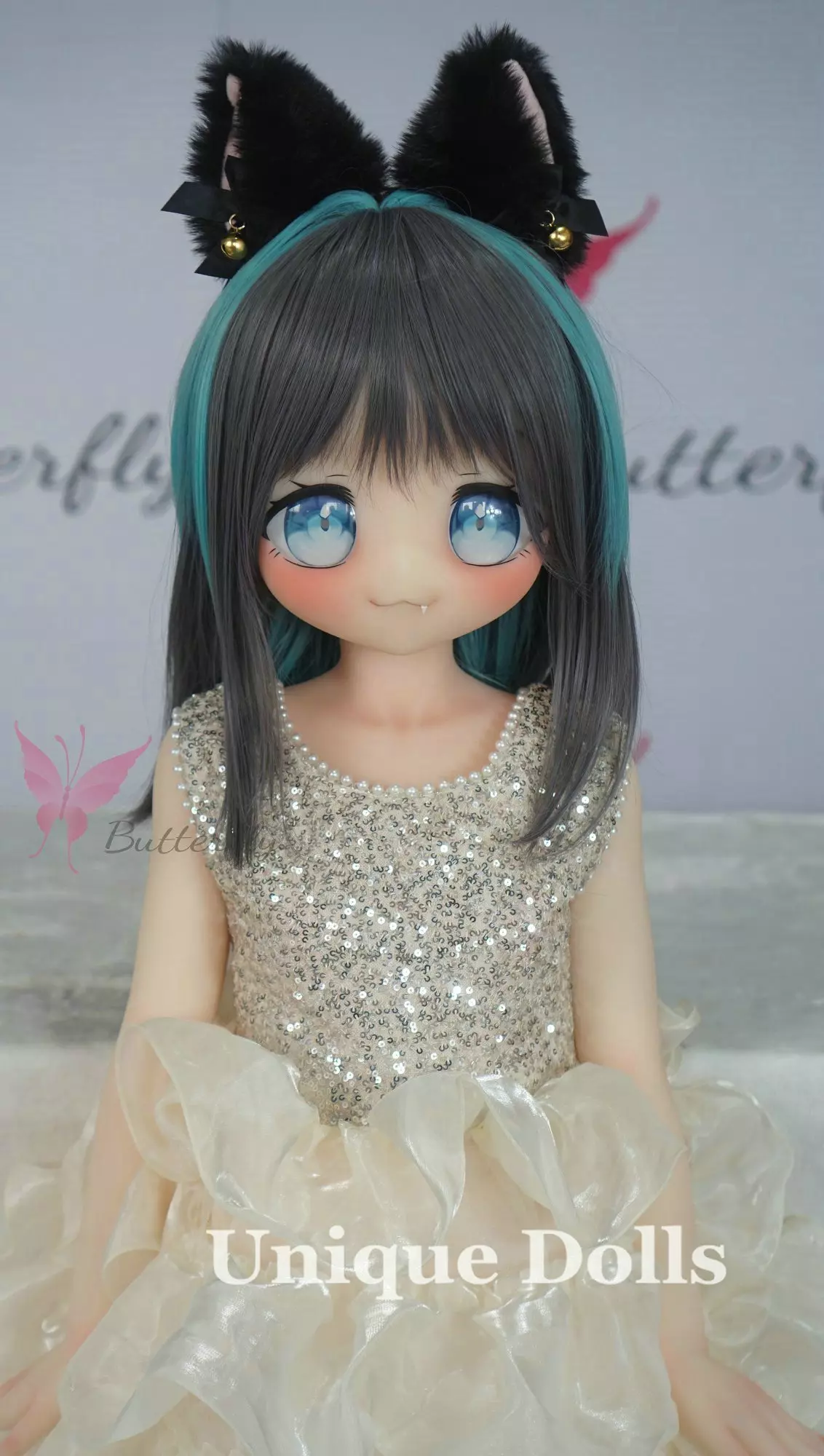 115cm Lovely Anime TPE sex doll with flat chests