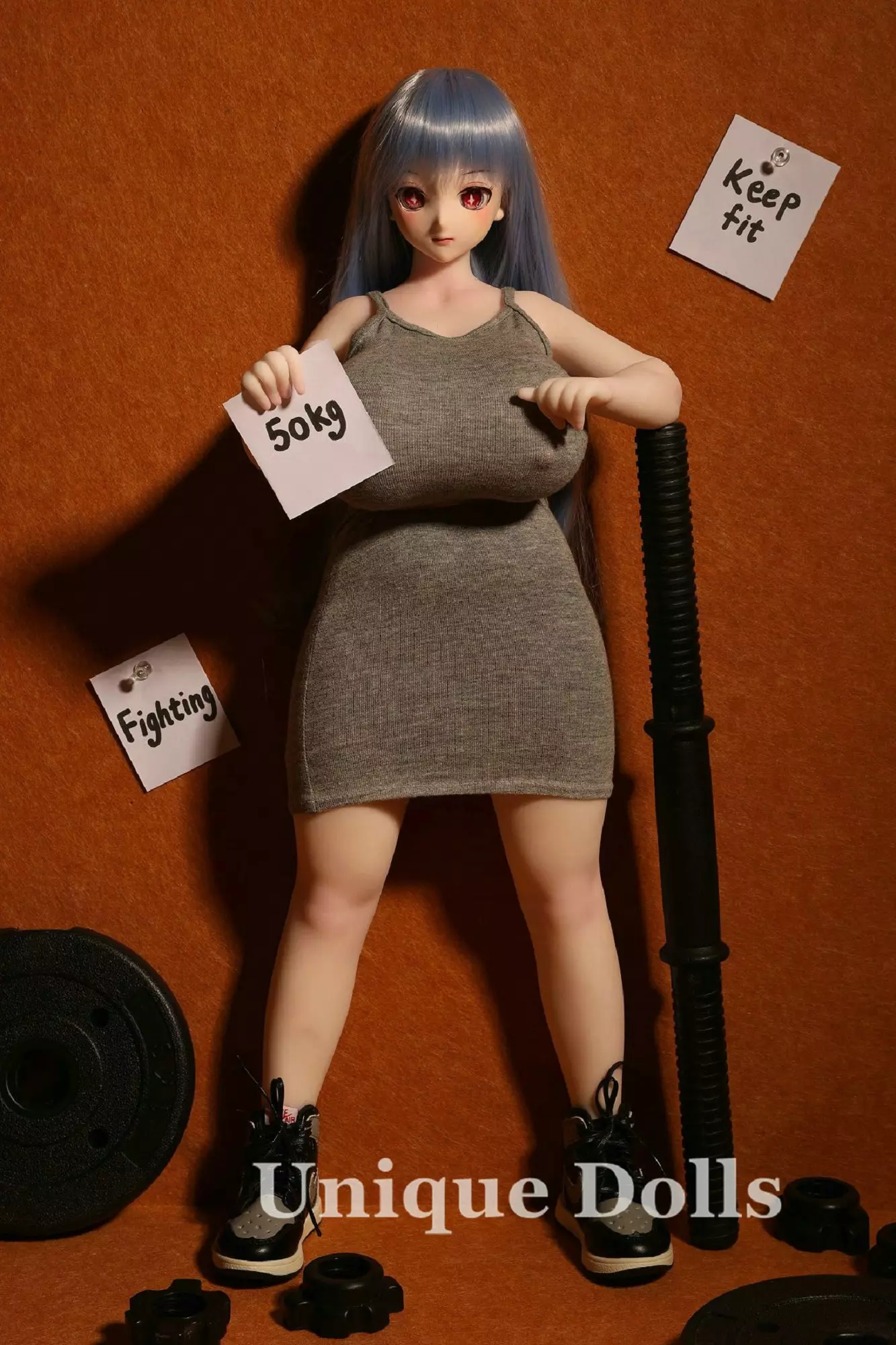 CLM Doll 58cm BBW mini Sex Doll Youla Big Breast(Vinyl head)