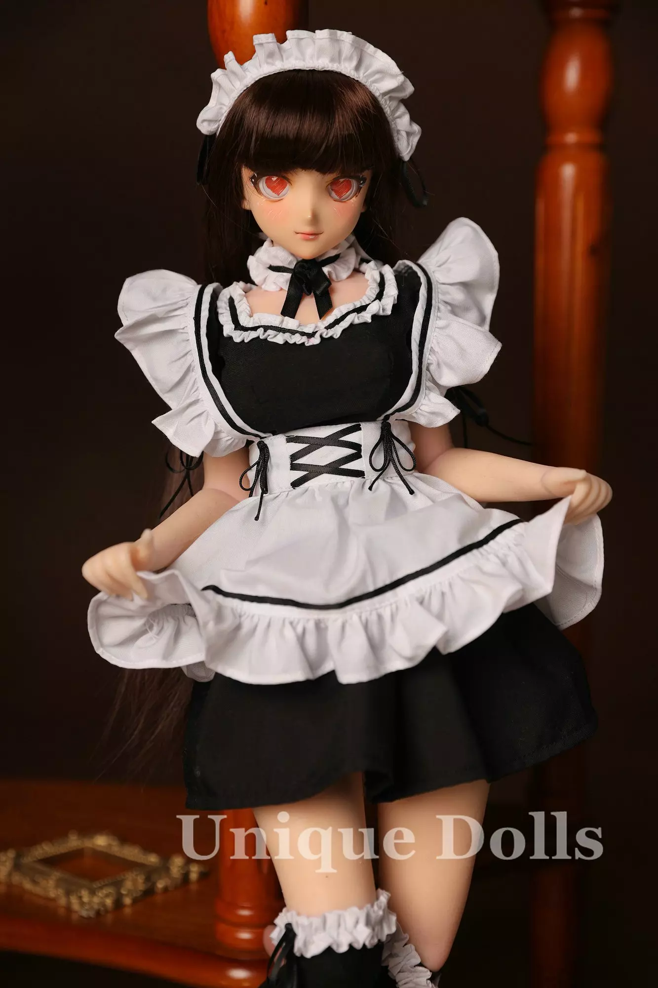 CLM Doll Mini silicone Sex Doll 60cm Housemaid (vinyl head)