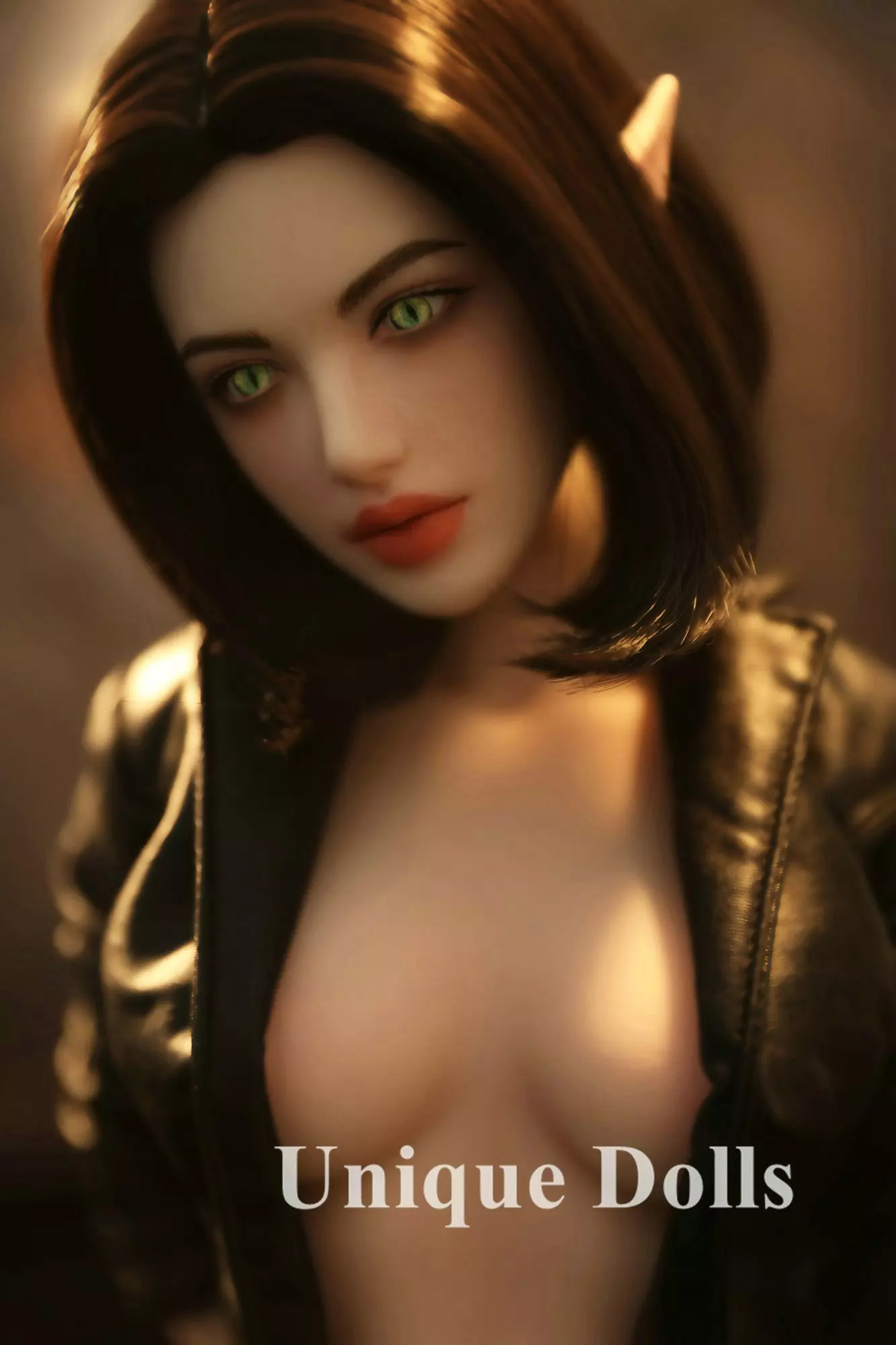 CLM Doll silicone Mini Sex Doll Si60cm M Sharpshooter Arwen