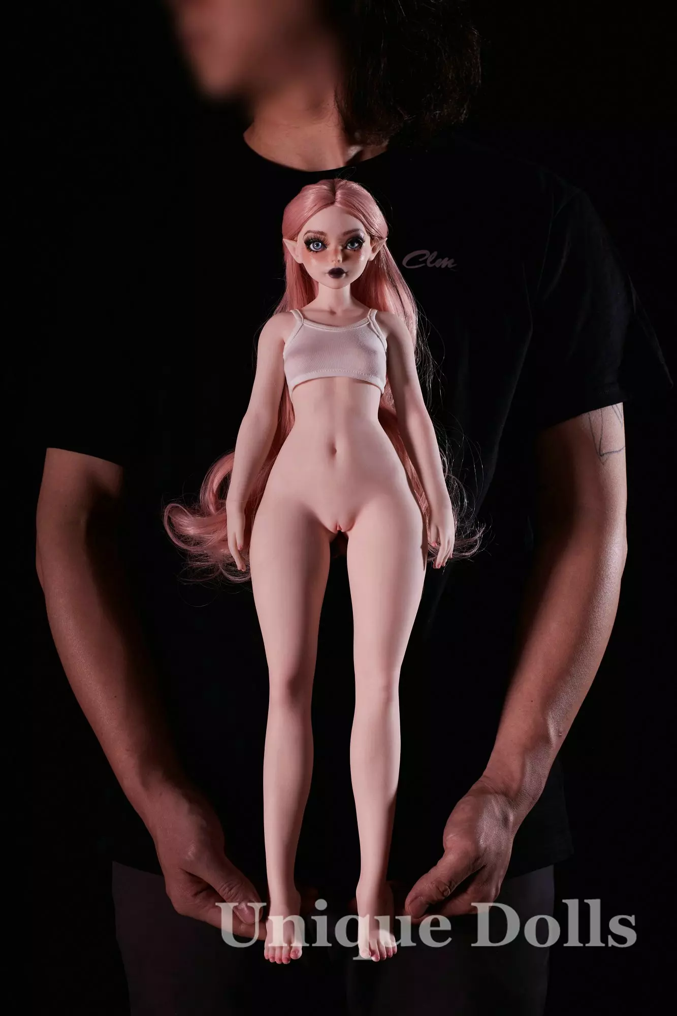 CLM Doll Silicone Mini Sex Doll Si60cm XS Hilary Cinnamon