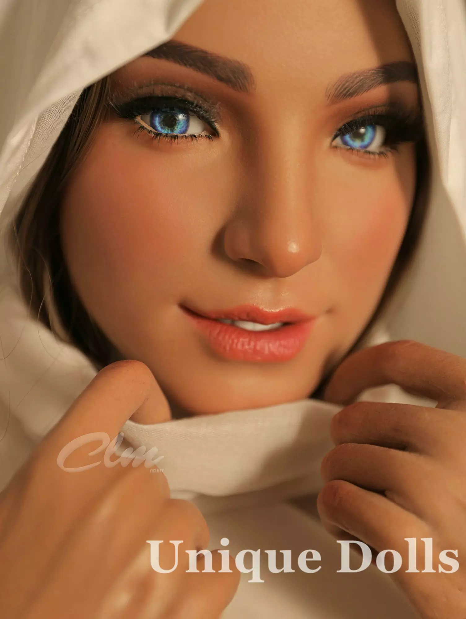 CLM Doll SiE 159cm Ultra realistic silicone sex doll Mouna
