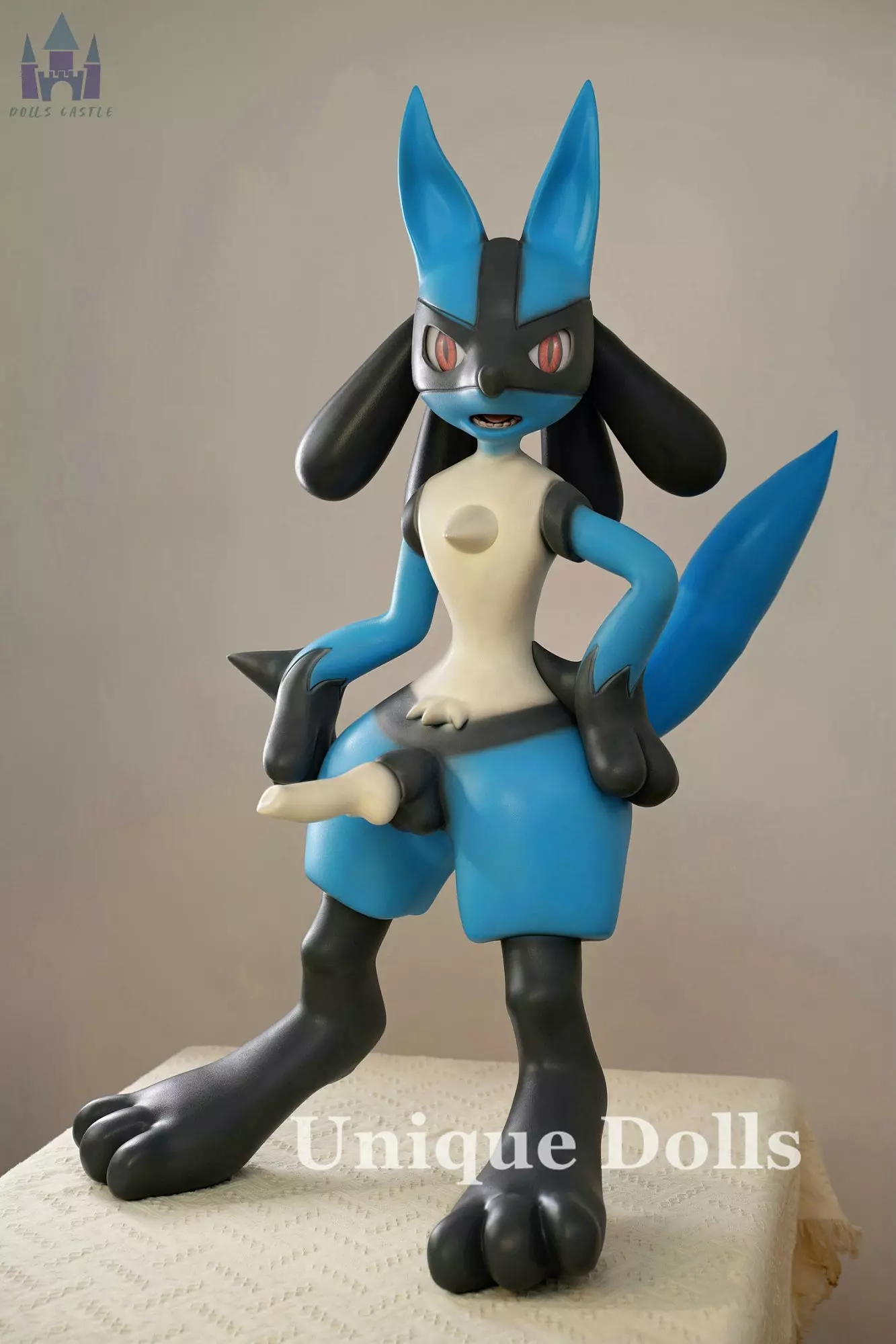 120cm full silicone Lucarion Silicone Sex Doll From Pokemon