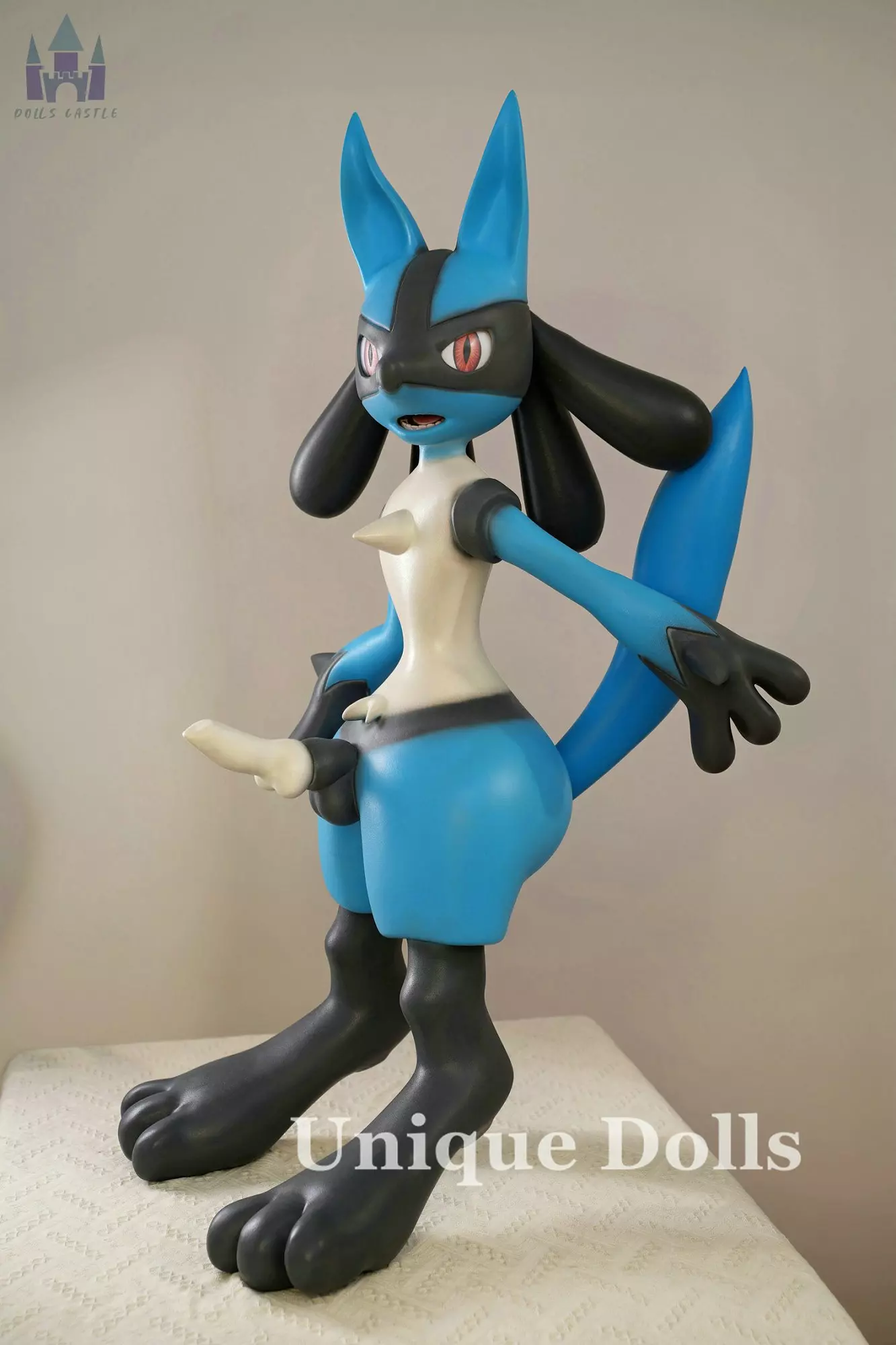 120cm full silicone Lucarion Silicone Sex Doll From Pokemon