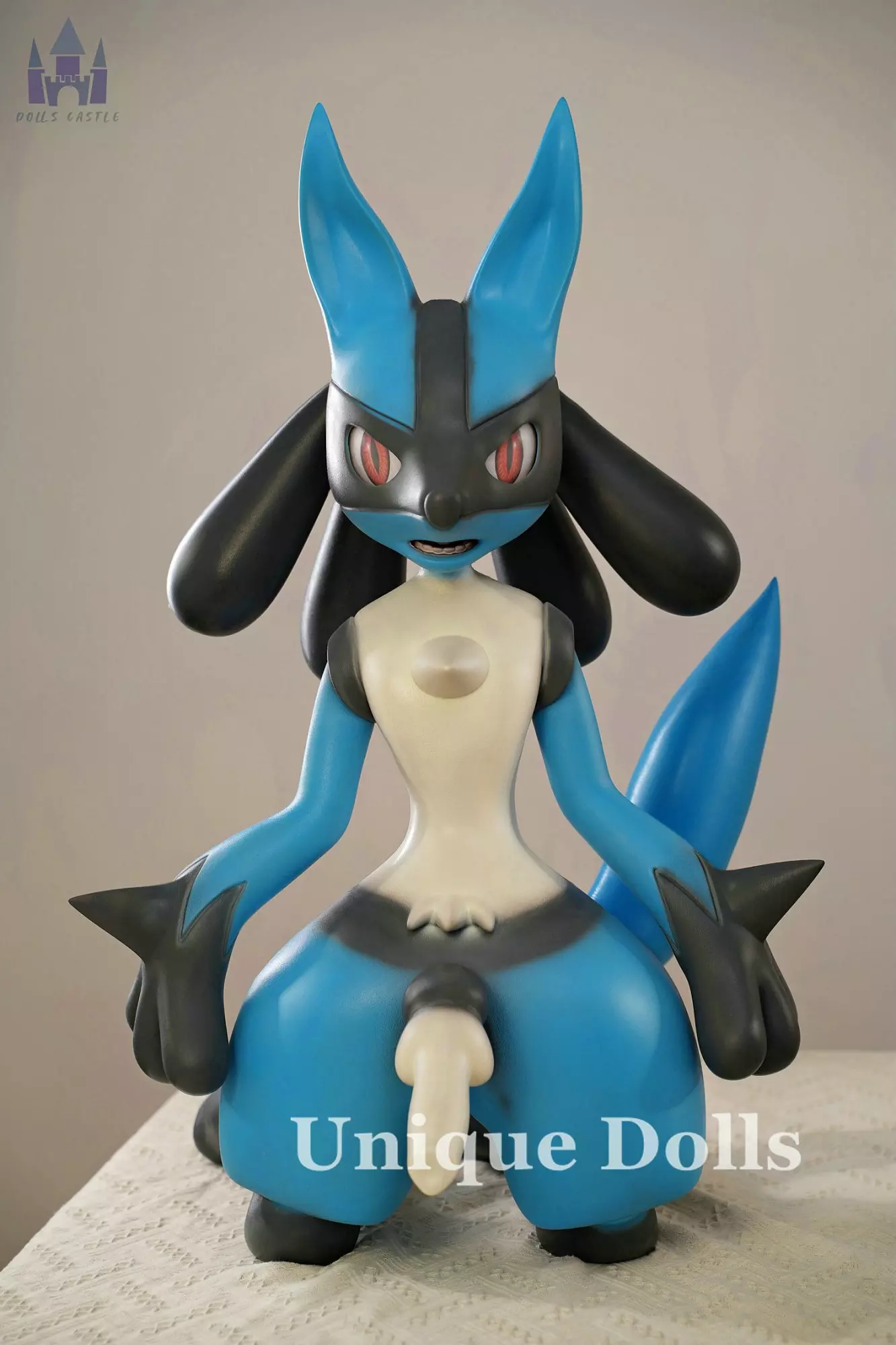 120cm full silicone Lucarion Silicone Sex Doll From Pokemon