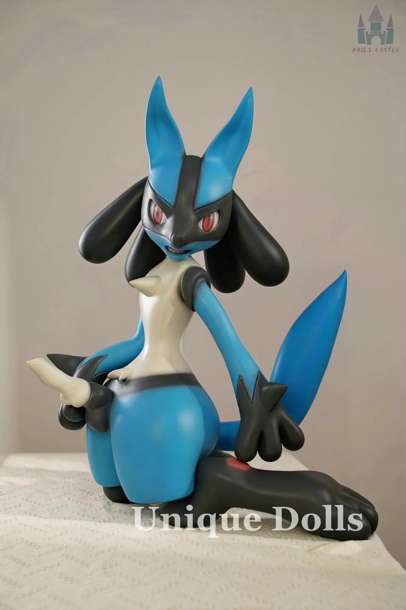120cm full silicone Lucarion Silicone Sex Doll From Pokemon