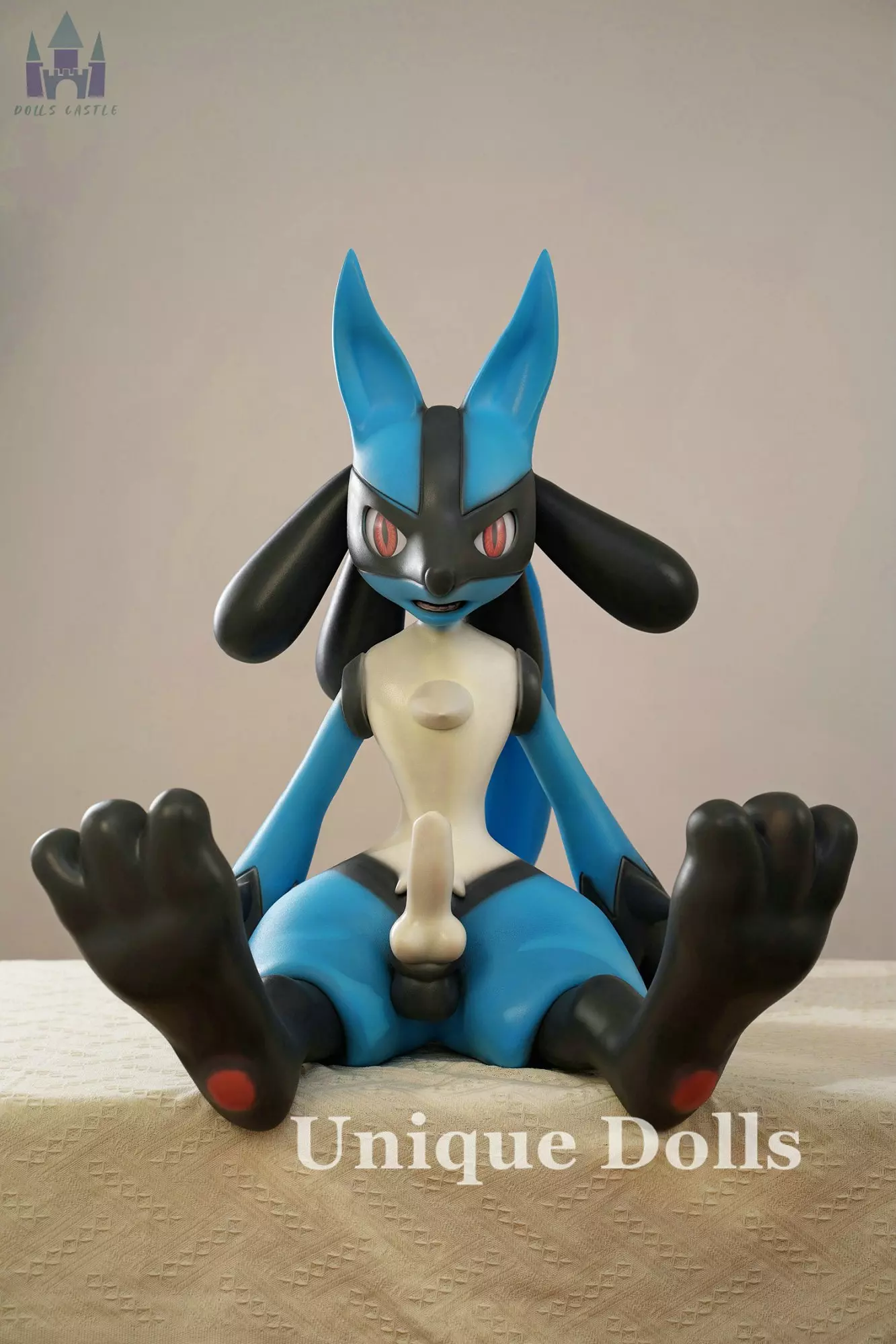 120cm full silicone Lucarion Silicone Sex Doll From Pokemon