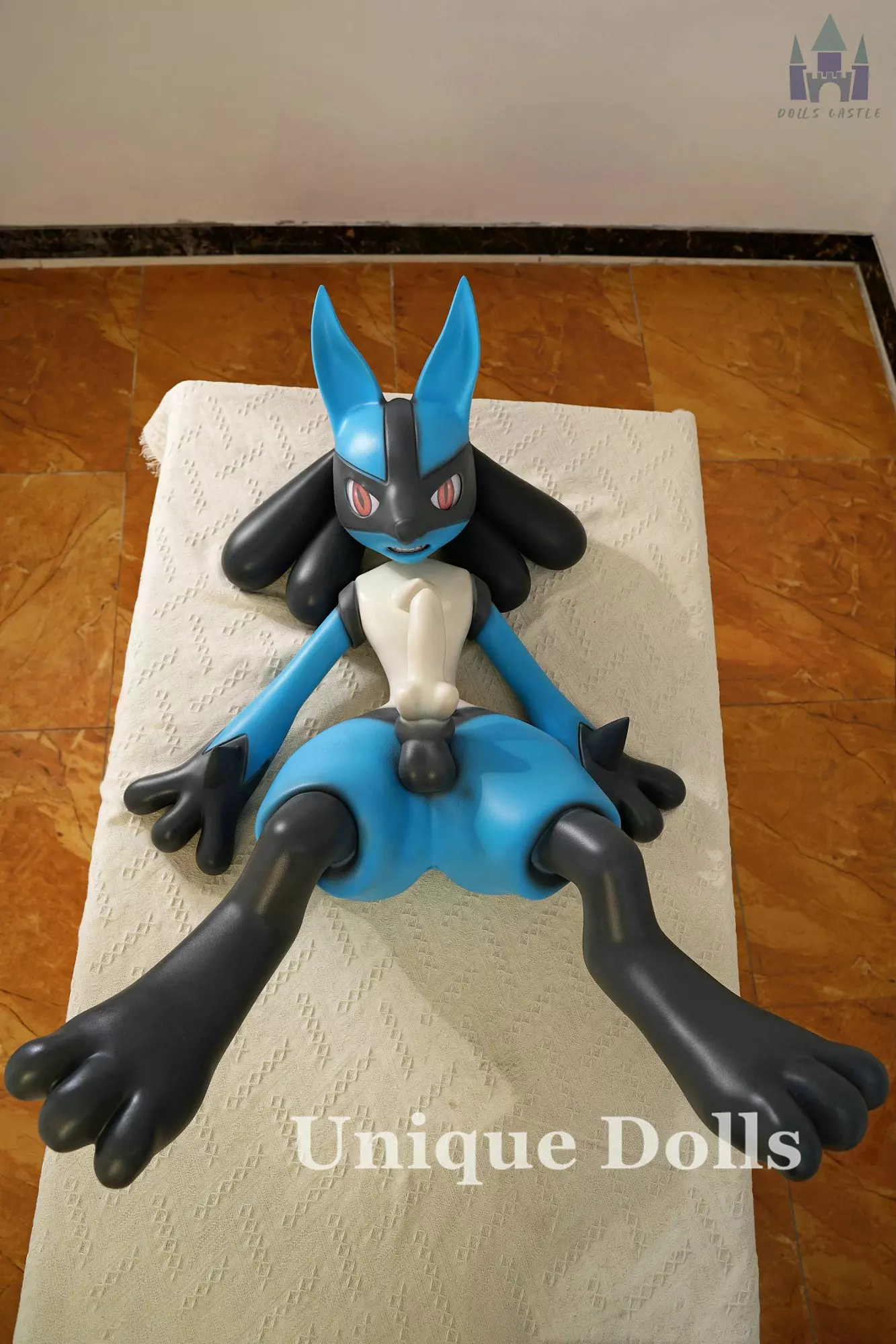120cm full silicone Lucarion Silicone Sex Doll From Pokemon