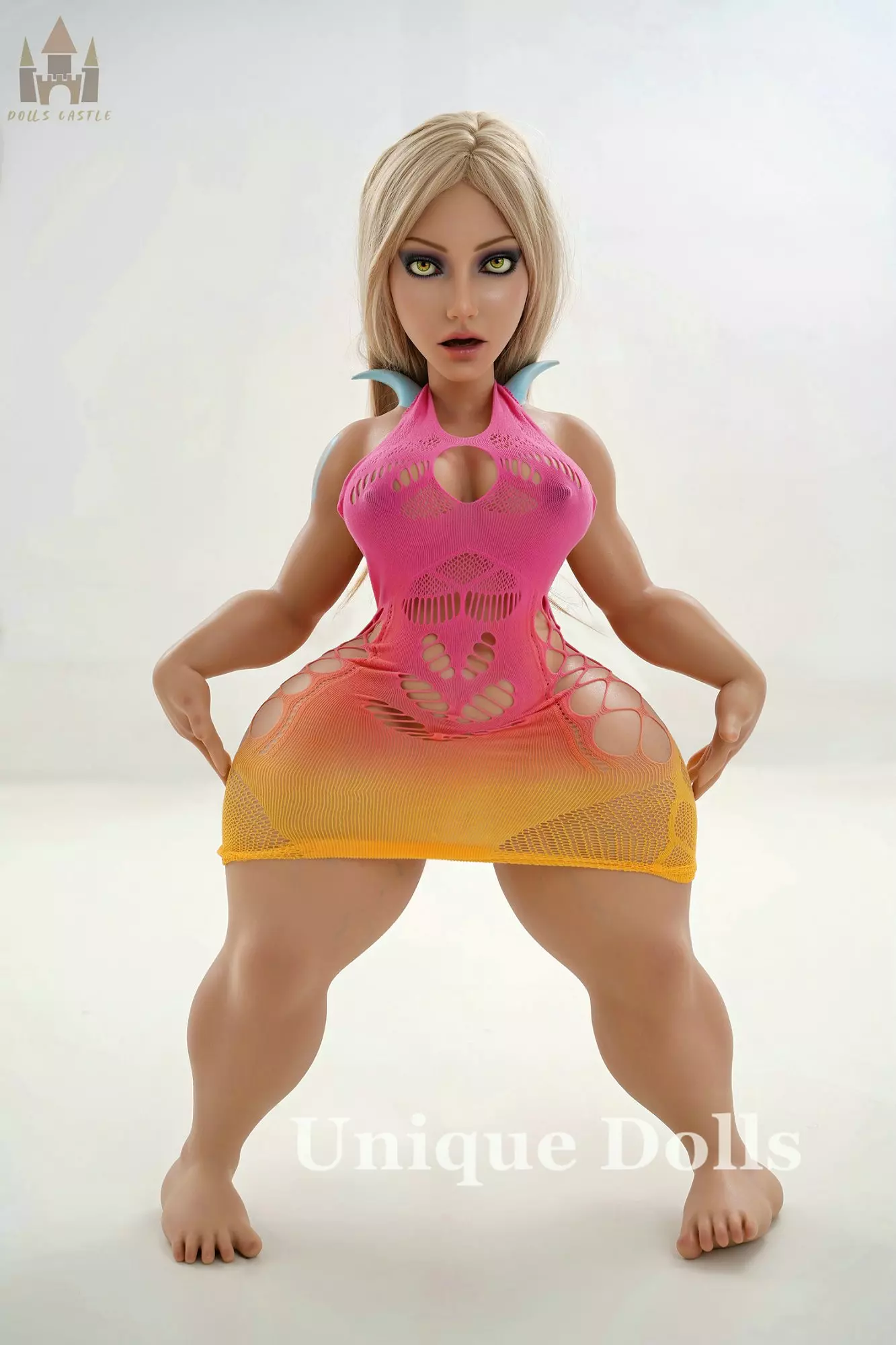 Mini Size Curvy Sex Doll 120CM Thick Thigh Silicone Love Doll