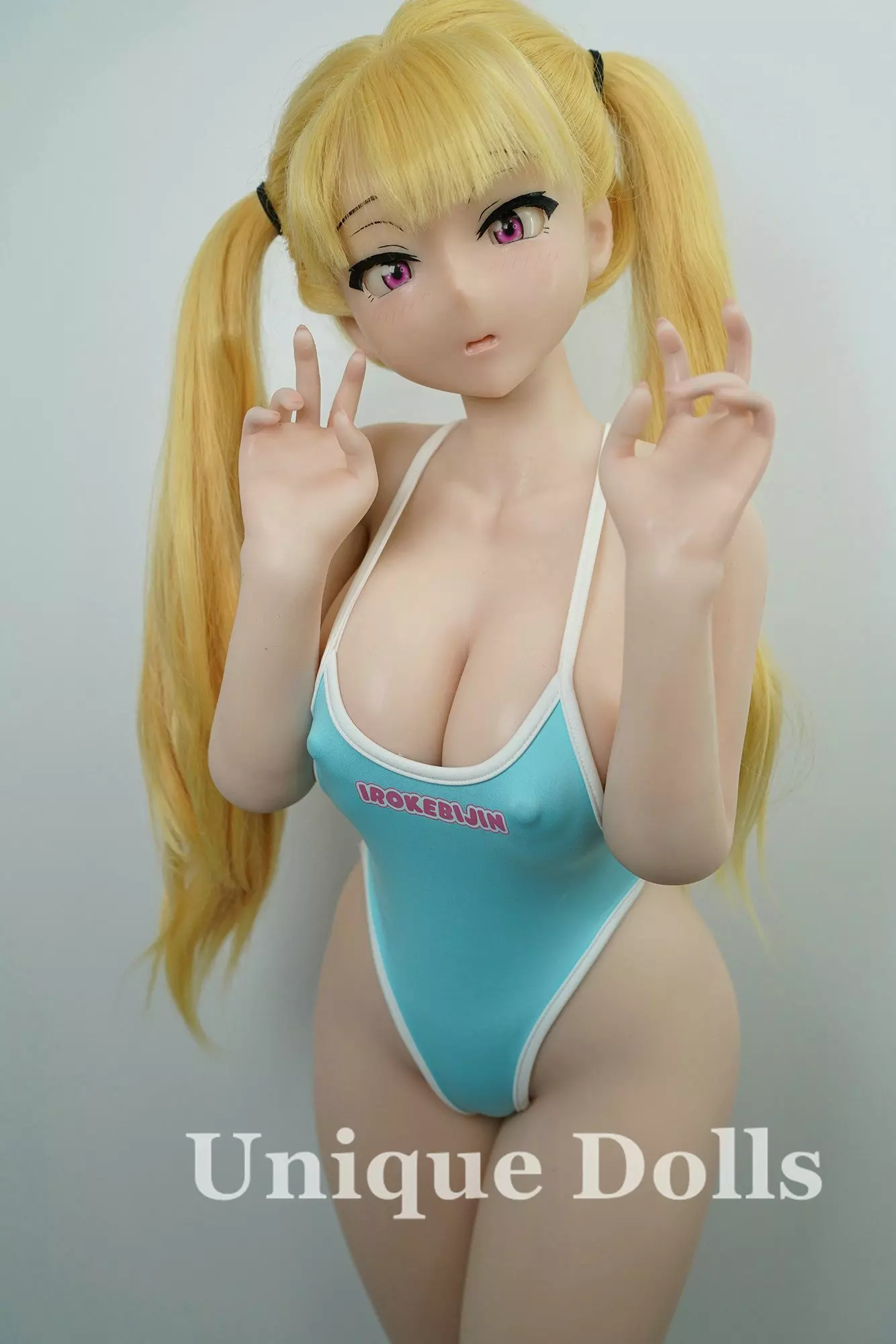Irokebijin-90cm full silicone anime sex doll Akane
