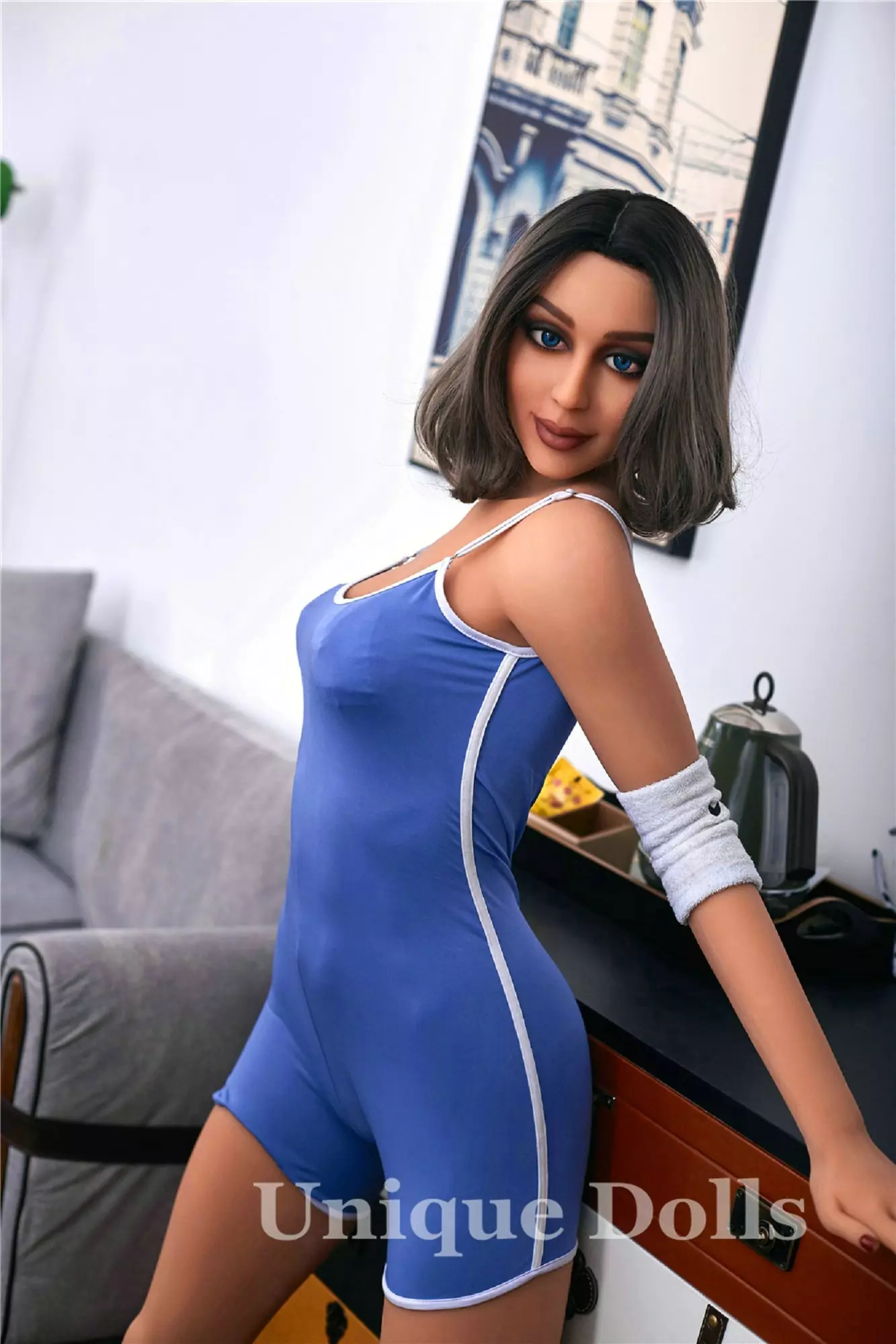 IRONTECH DOLL 168cm real adult sexy doll Christel B cup boobs