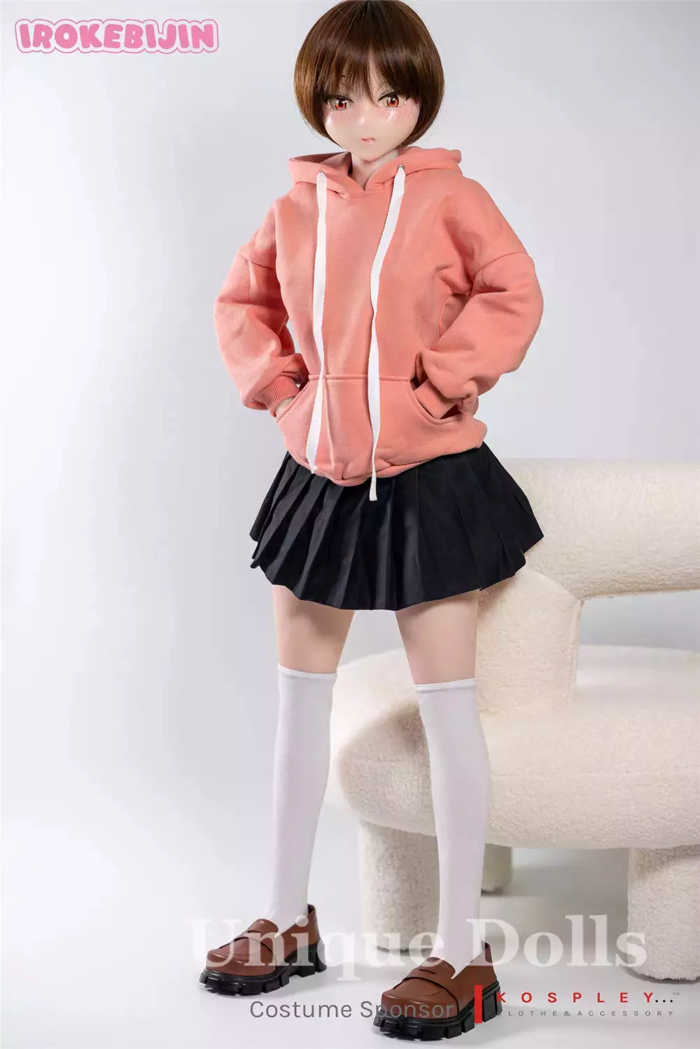 Irokebijin-90cm Medium breasts anime sex doll Akane