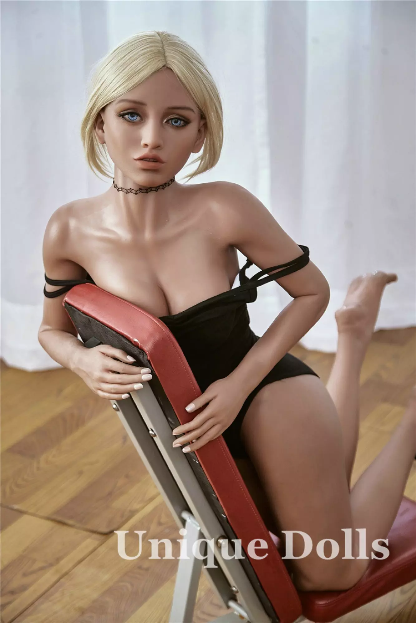 IRONTECH DOLL 150cm skinny Victoria doll in Gym