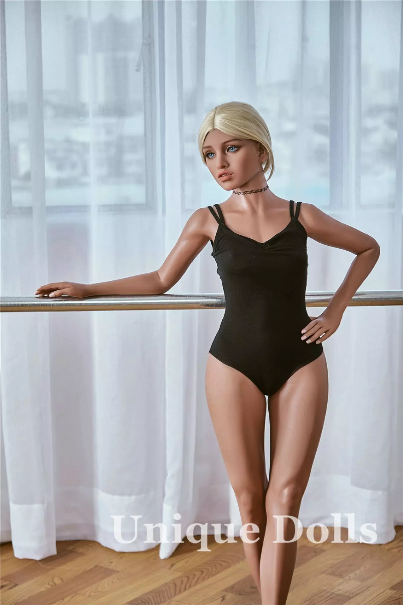 IRONTECH DOLL 150cm skinny Victoria doll in Gym