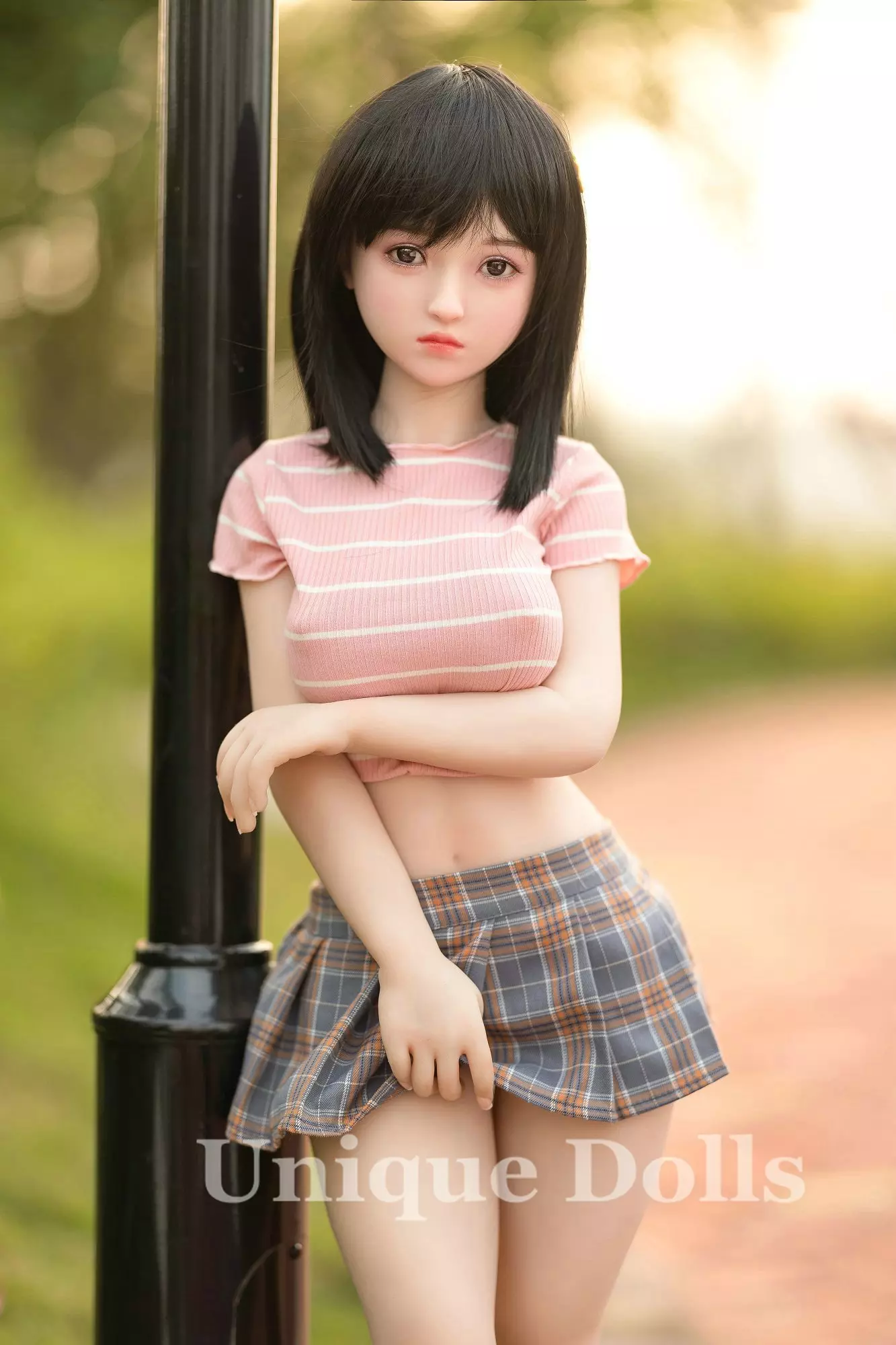 JY DOLL 123cm B cup lovely sex doll Melody (silicone head)