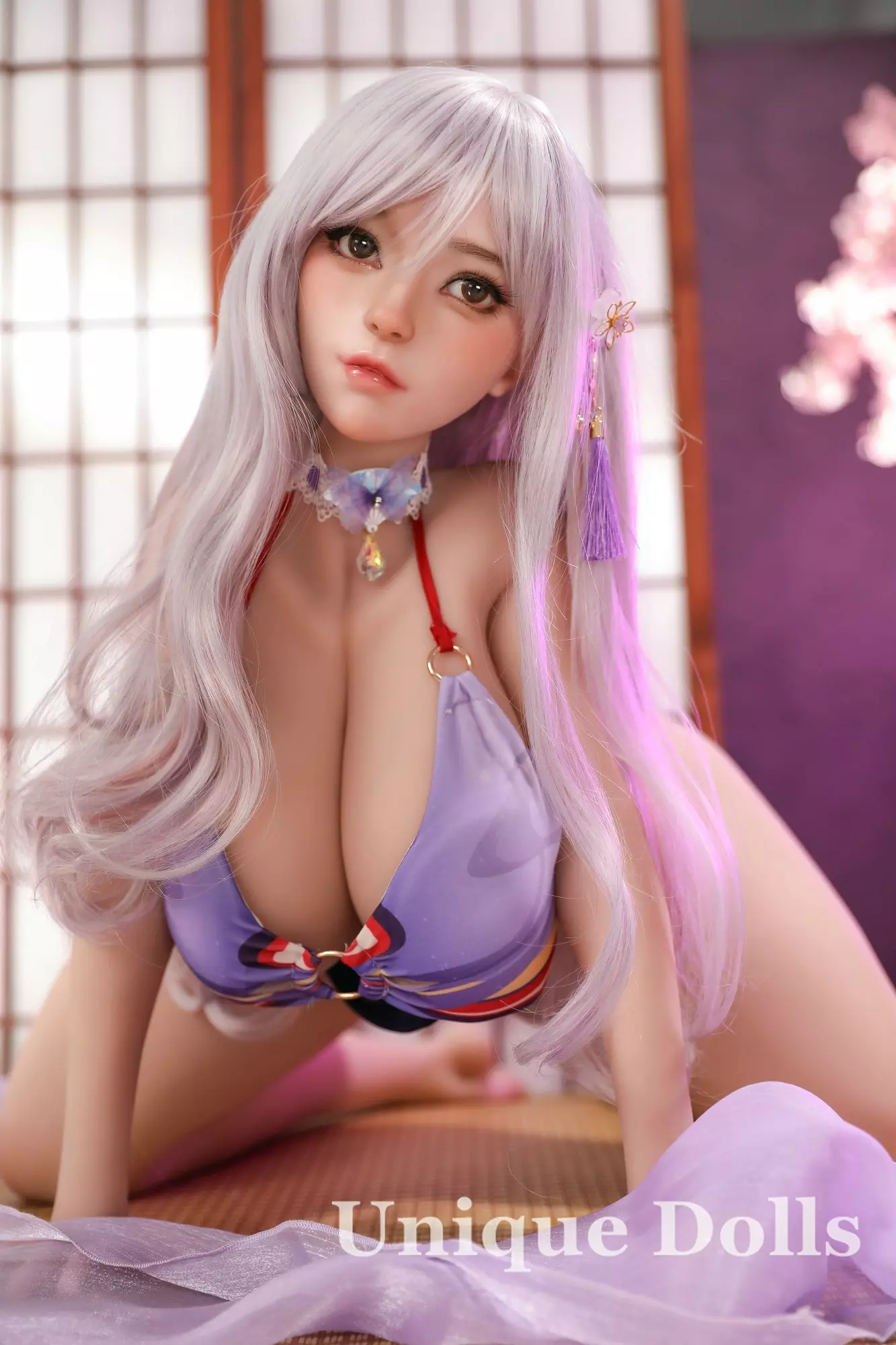 JY DOLL 125cm G cup big ass anime doll with Celine silicone head