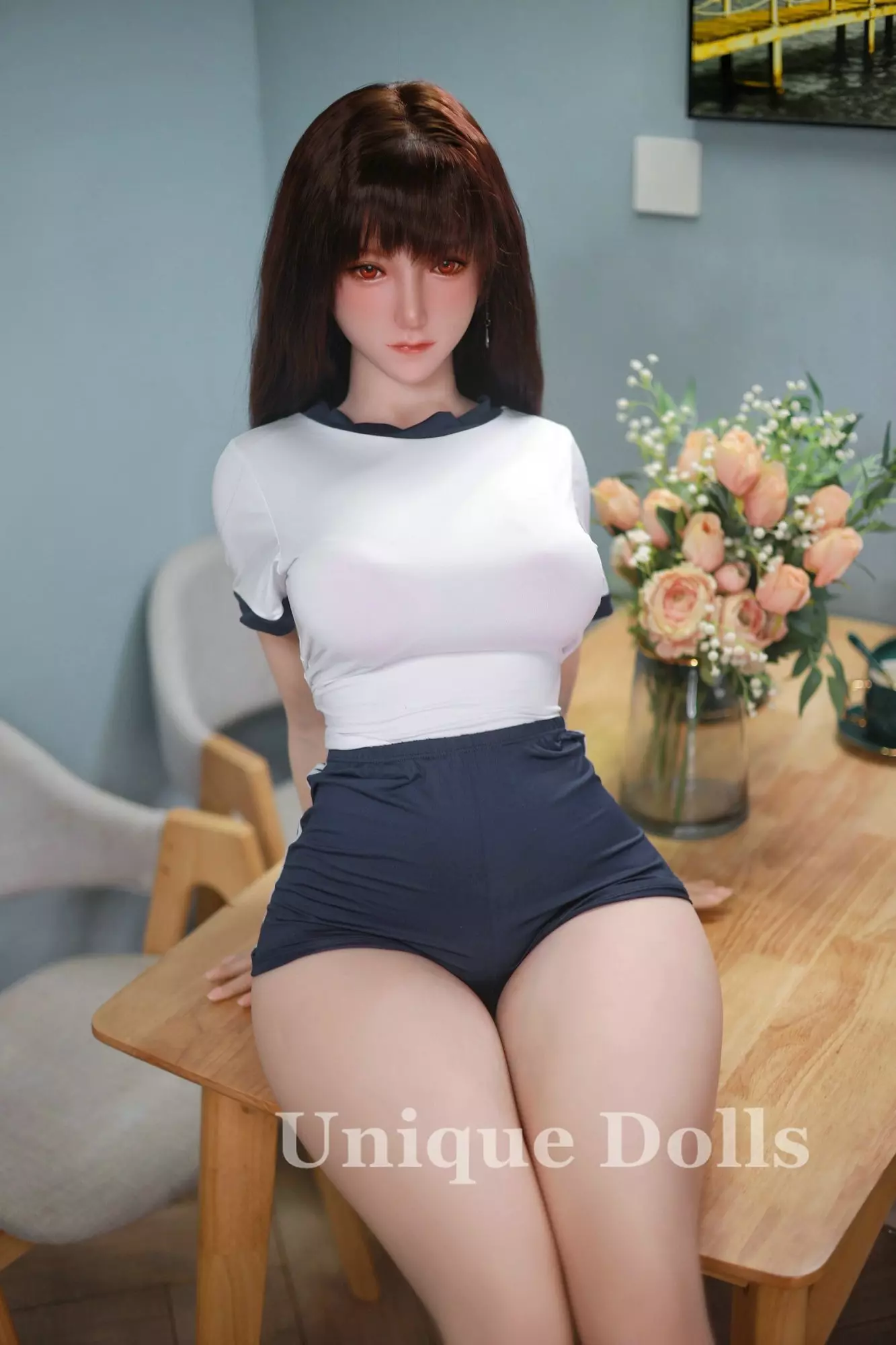 JY DOLL 163cm E cup Tifa Sex Doll with silicone head