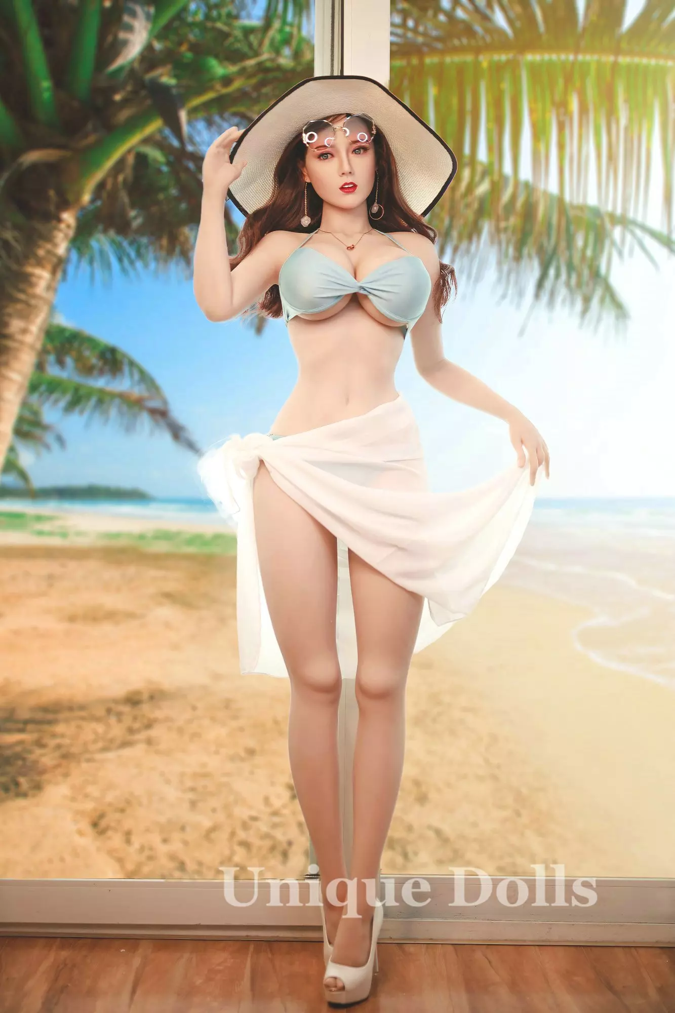 JY DOLL 164cm real love doll Vivian with silicone head