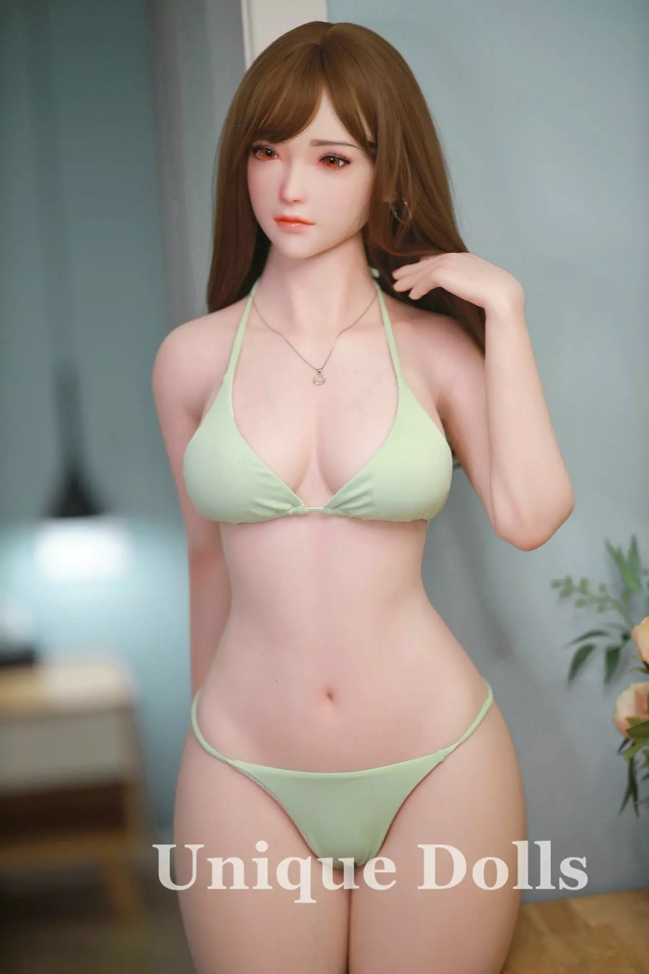JY Doll 168cm full silicone sex doll Peach sex toy for men