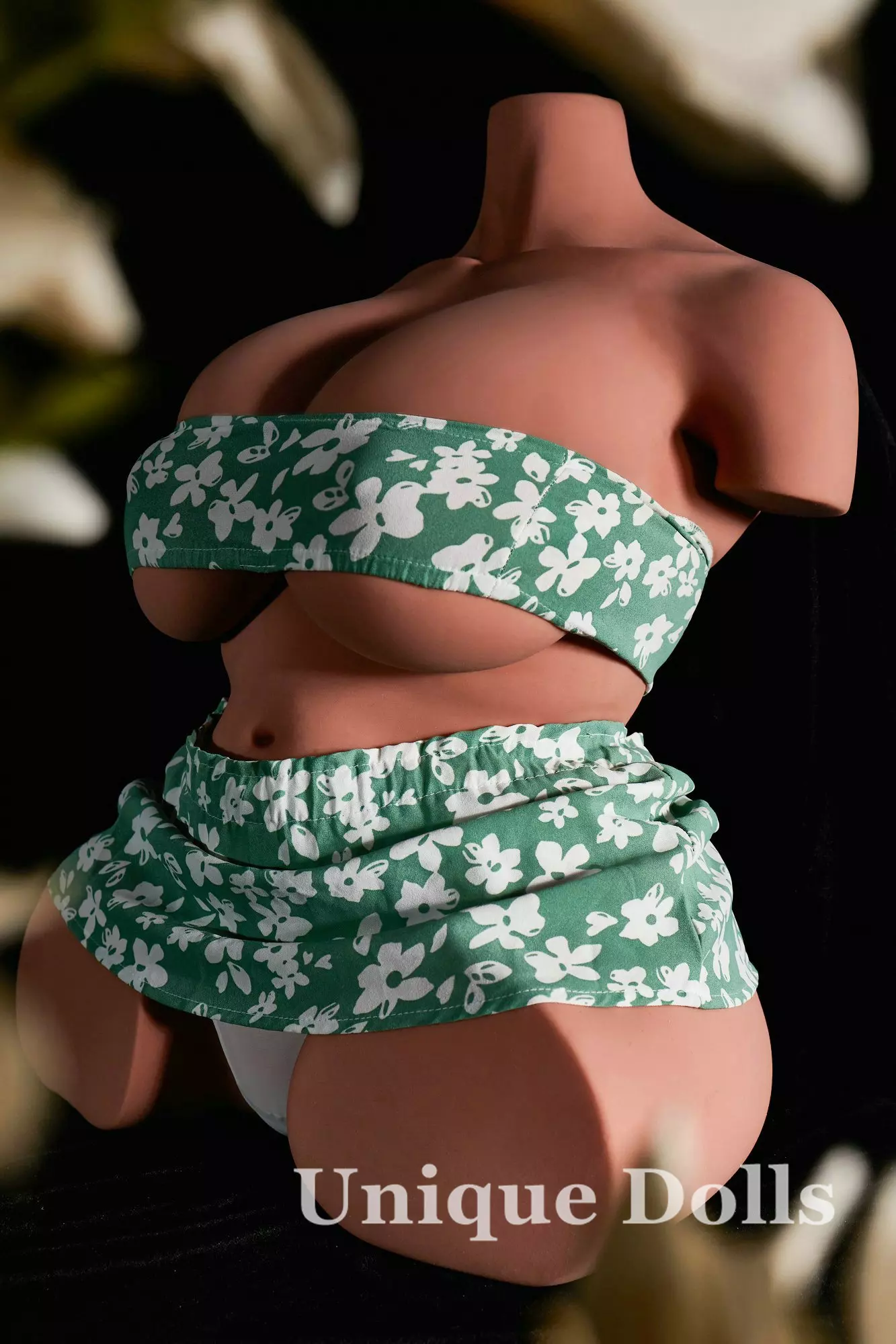 CLM Doll 160# STPE Torso Huge Gel Breast (Black)