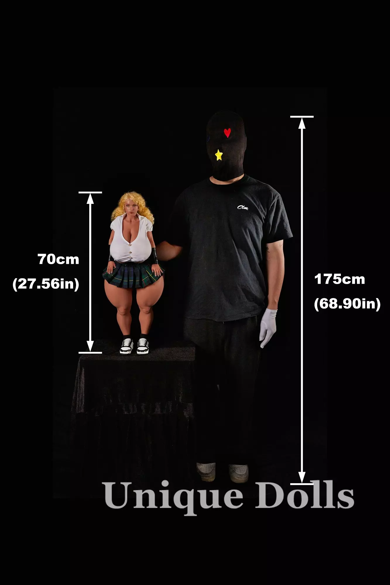 CLM Doll BBW Mini Sex Doll Si70cm SP Dazia