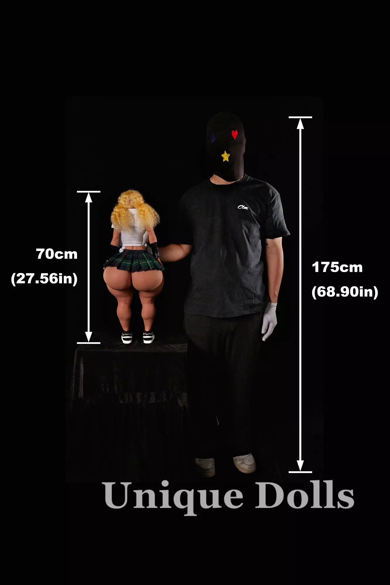 CLM Doll BBW Mini Sex Doll Si70cm SP Dazia