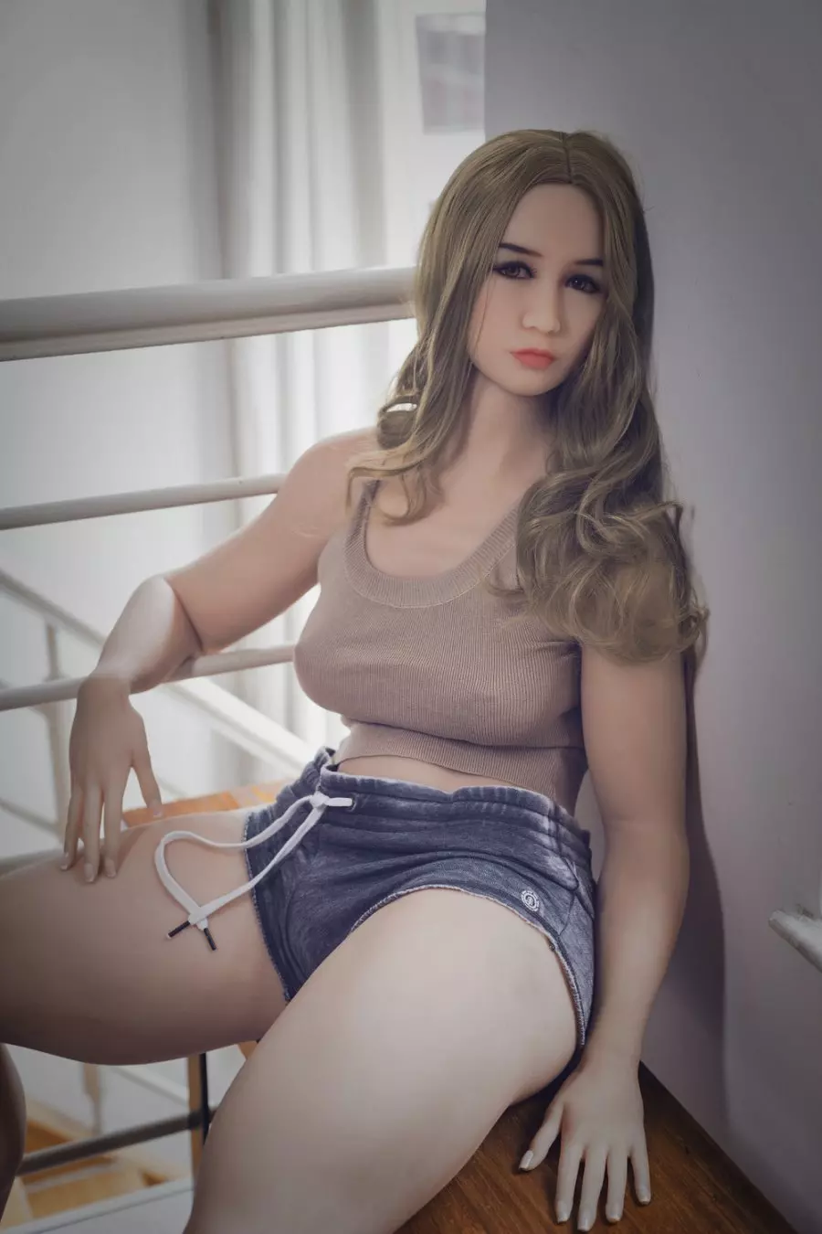 WM Doll 156cm small breasts sex doll Amber